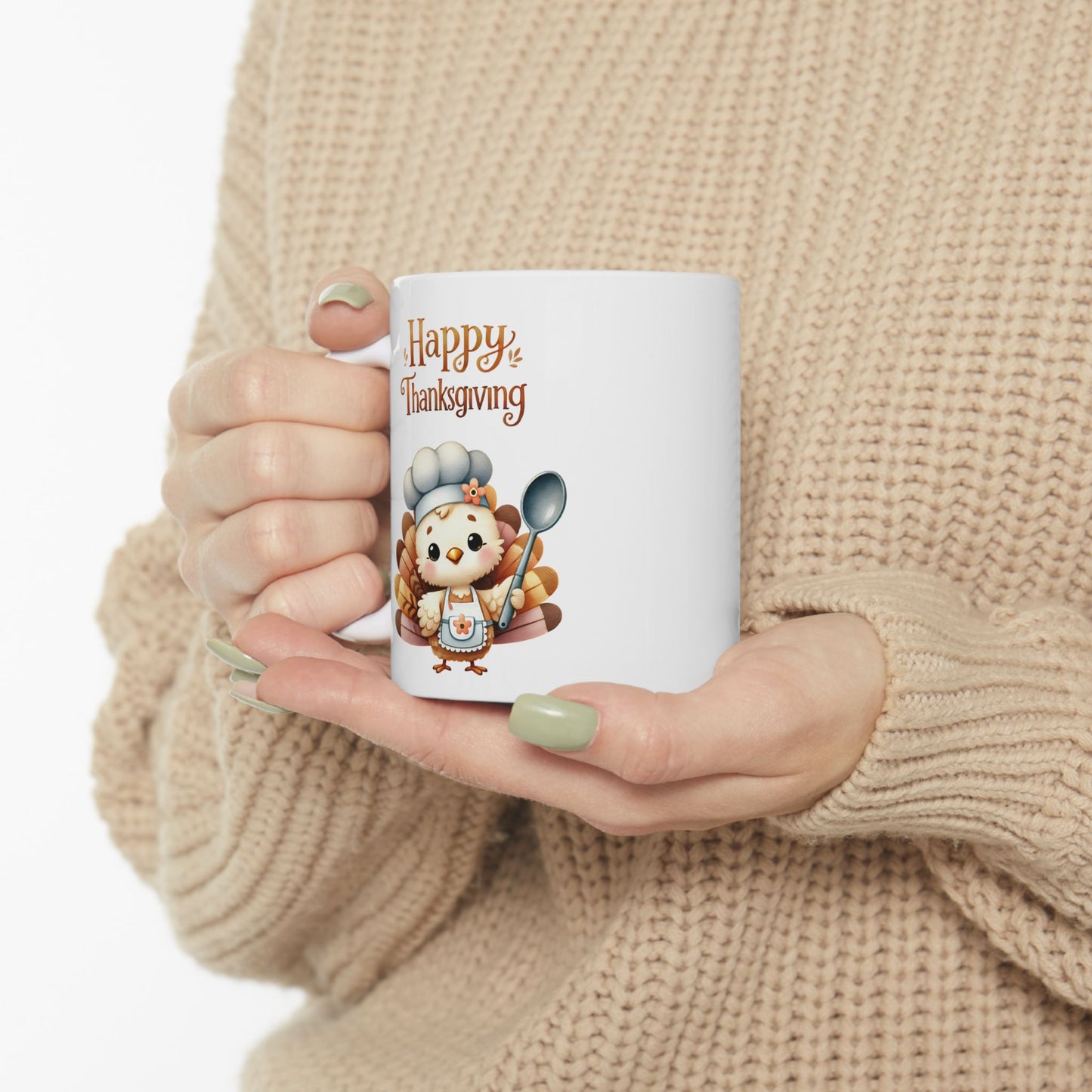 Cute Turkey Thanksgiving Mug
