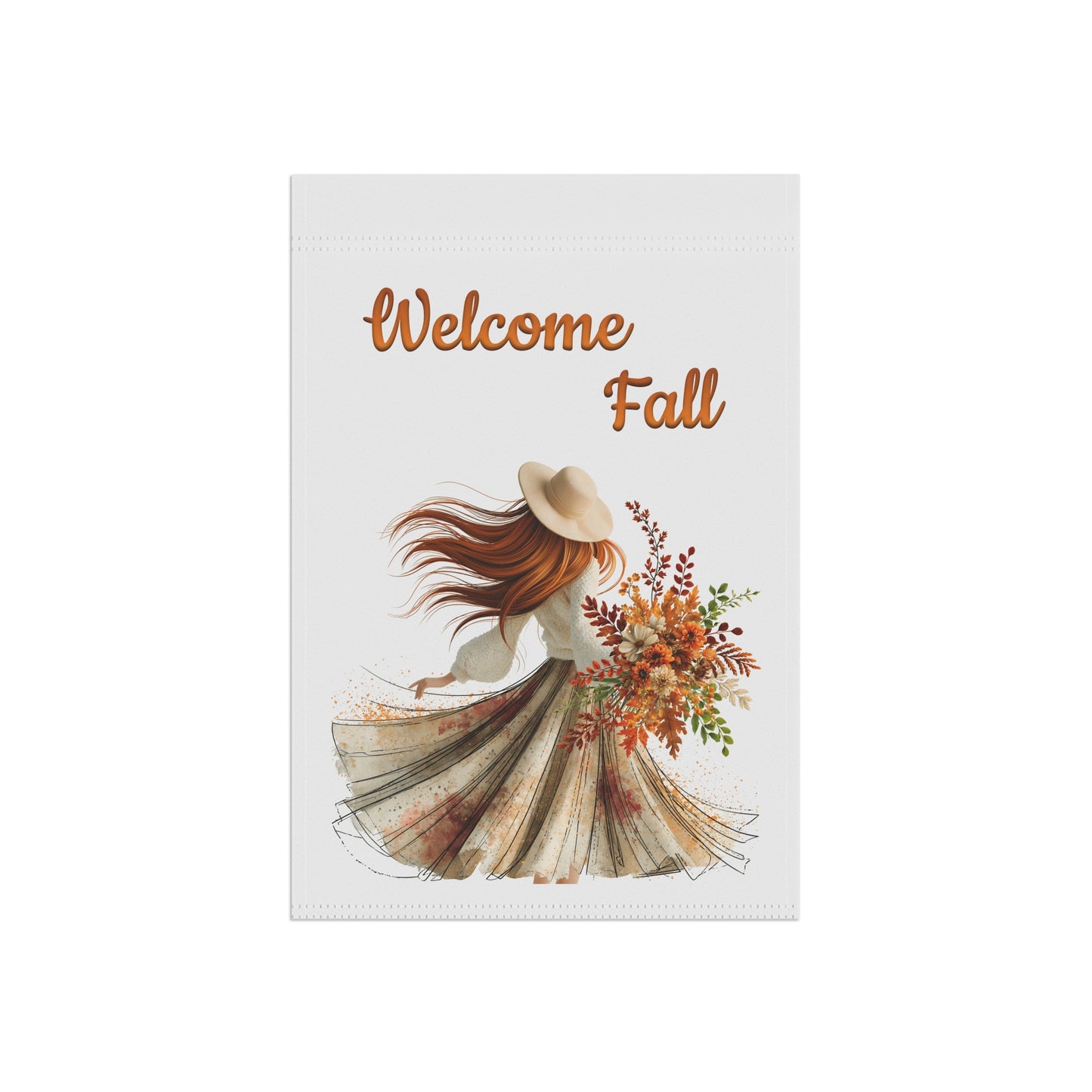 Beautiful Autumn Garden Flag