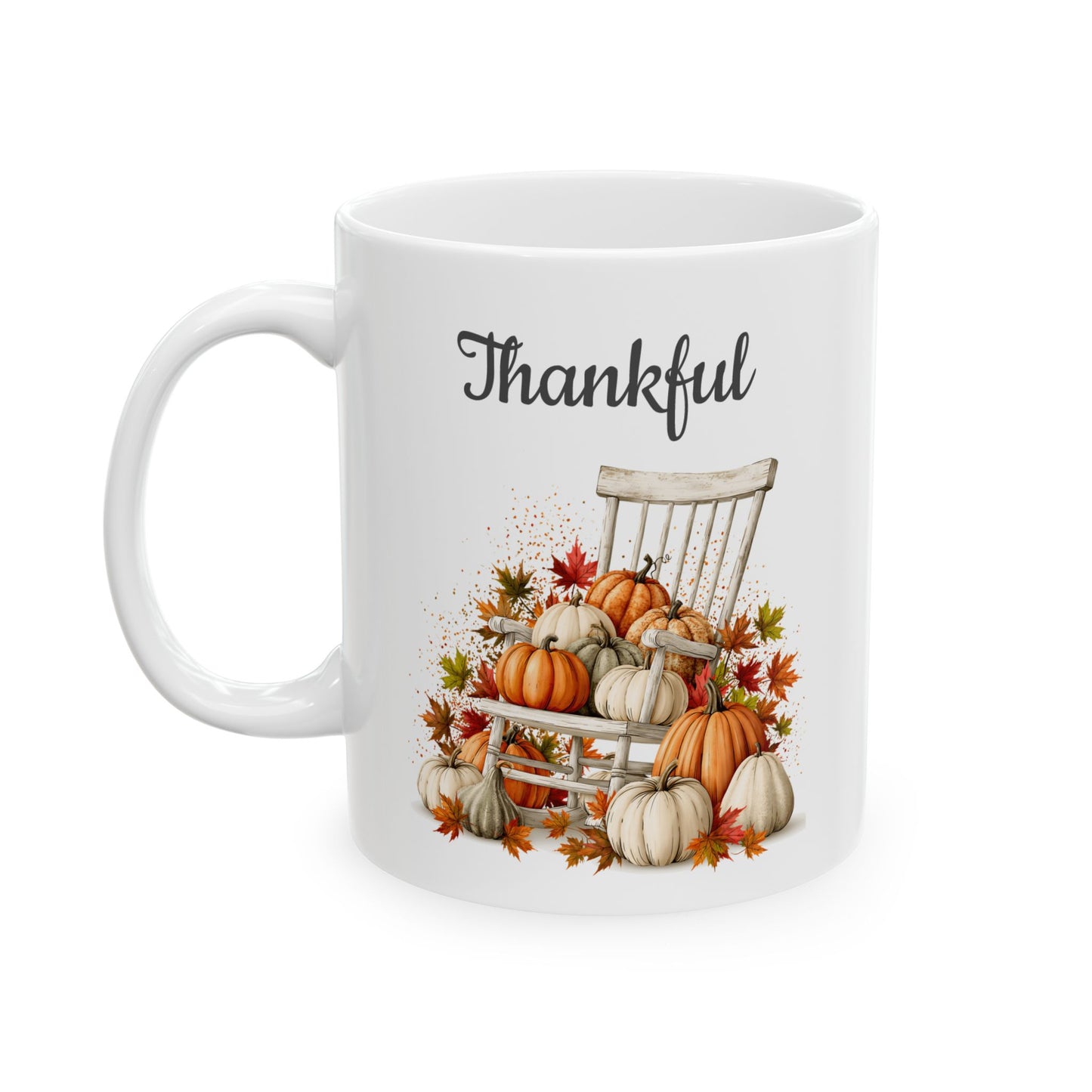 Thankful Rustic Coffee Mug