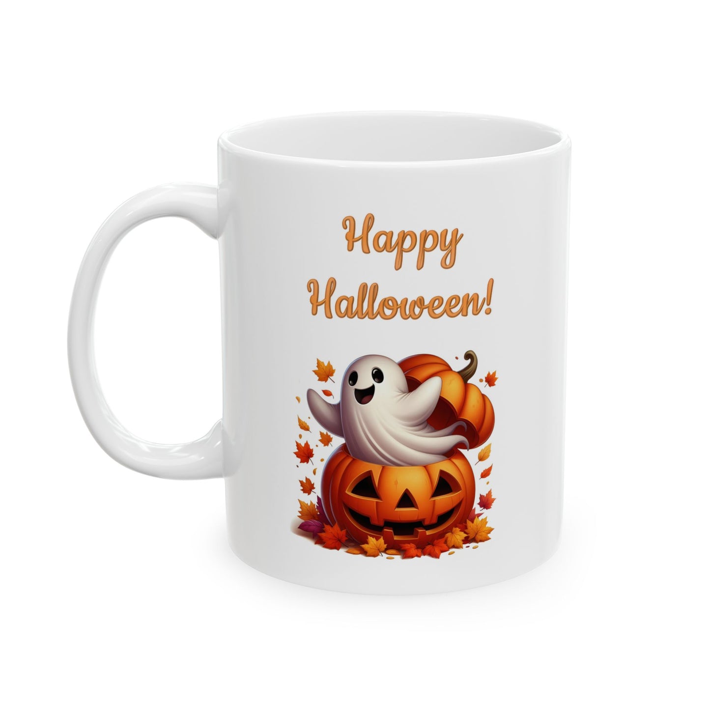 Happy Halloween! Cute Ghost Coffee Mug