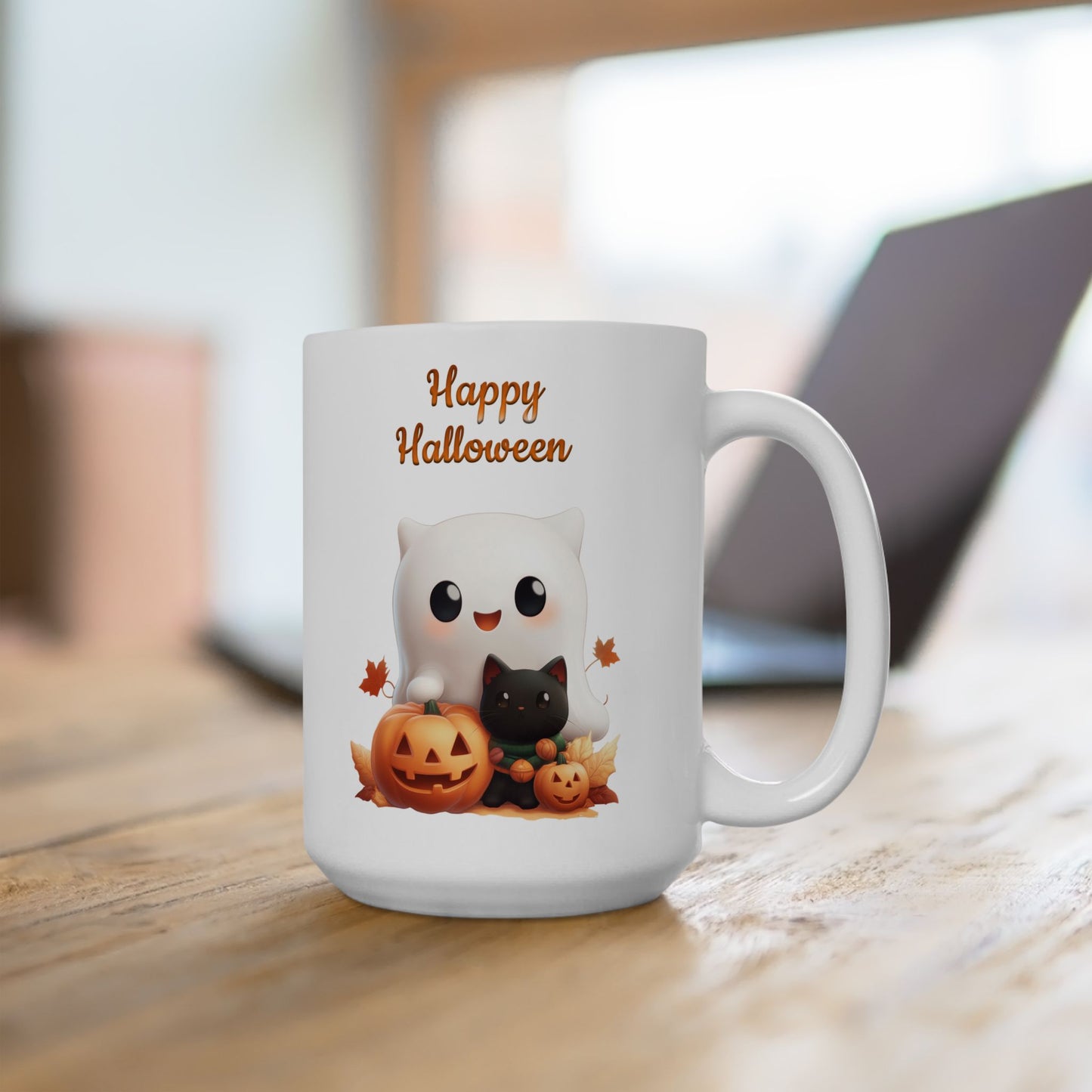 Halloween Ghost Ceramic Mug
