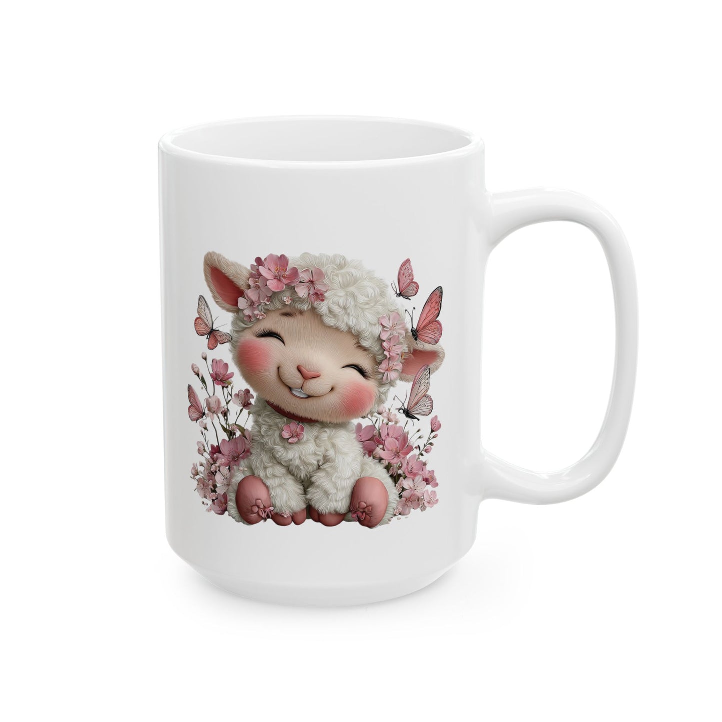 Happy Lamb Coffee Mug