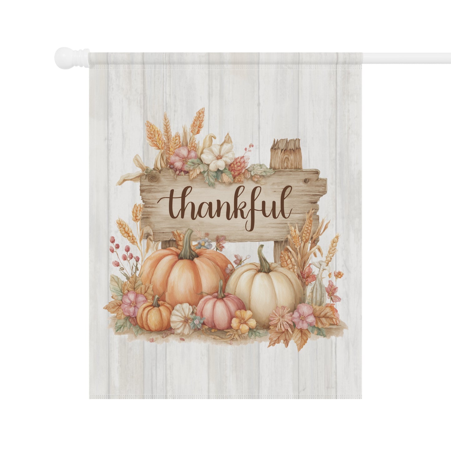 Thankful Harvest Garden Flag