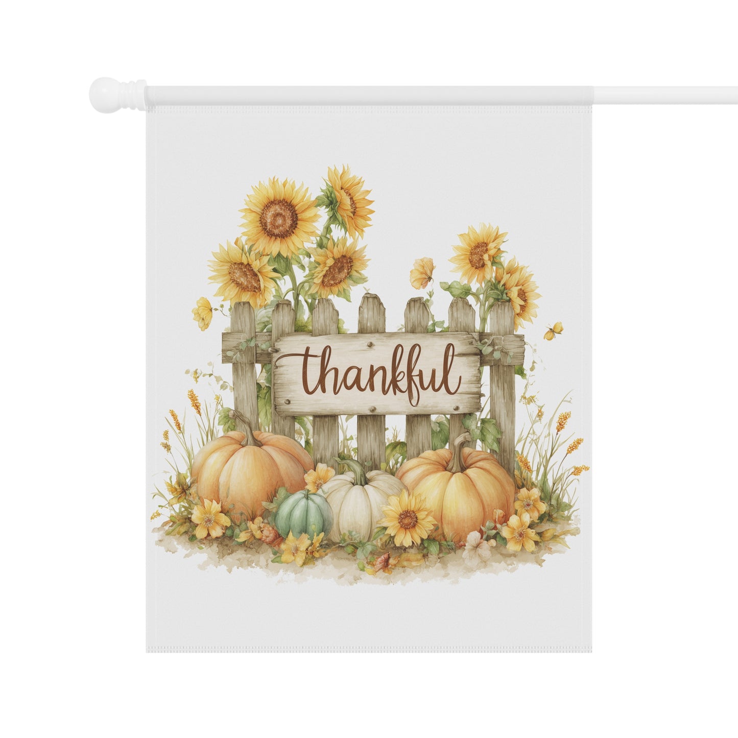 Thankful Harvest Garden Flag