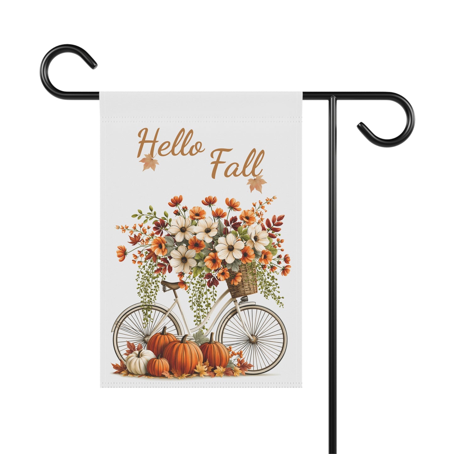 Autumn Floral Garden Flag