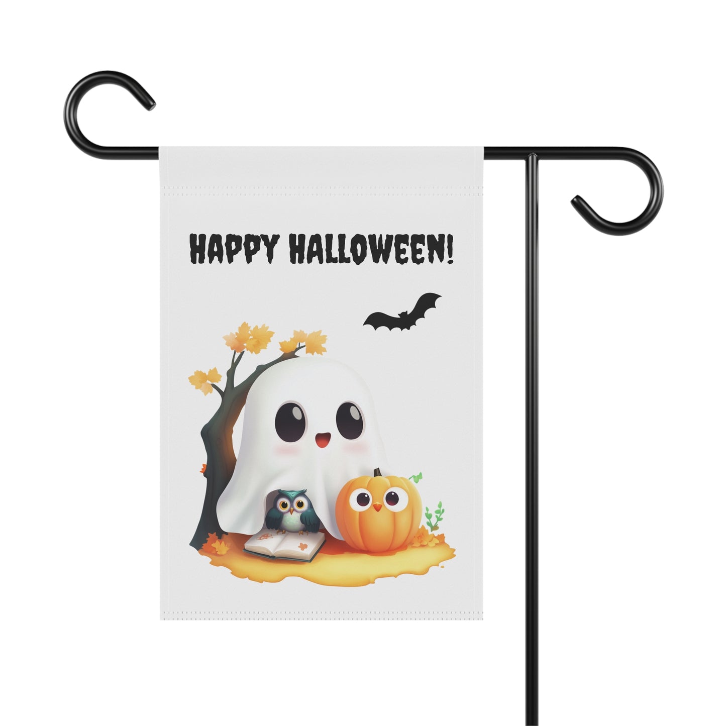 Sweet Little Ghost Garden Flag