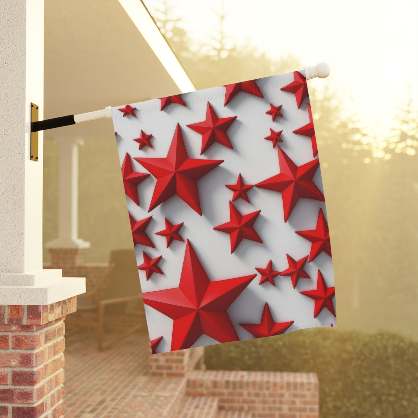 Festive 4th of July Garden Flag/Banner