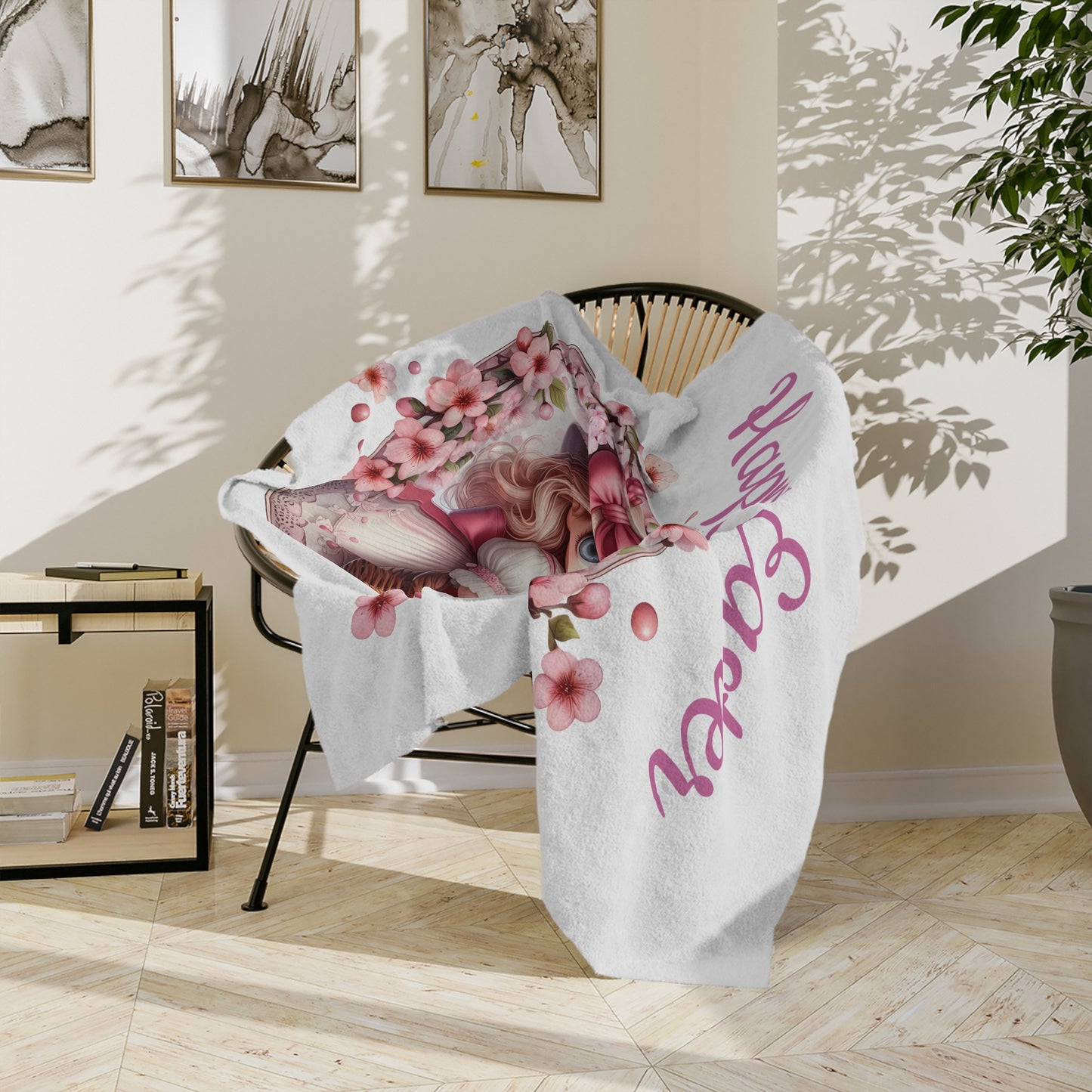 Elegant Easter Lightweight Plus Blanket