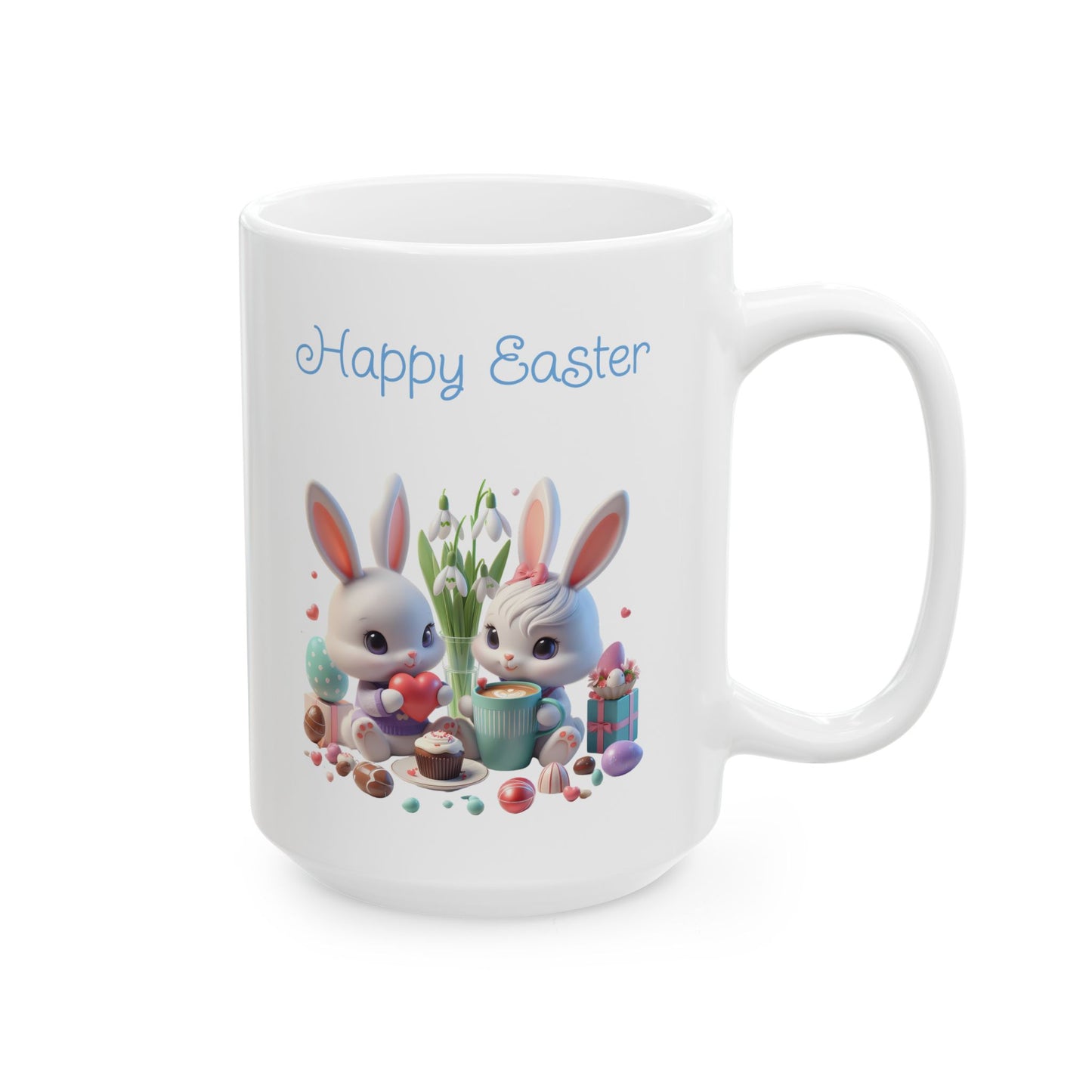 Adorable Easter Bunny Coffee Mug