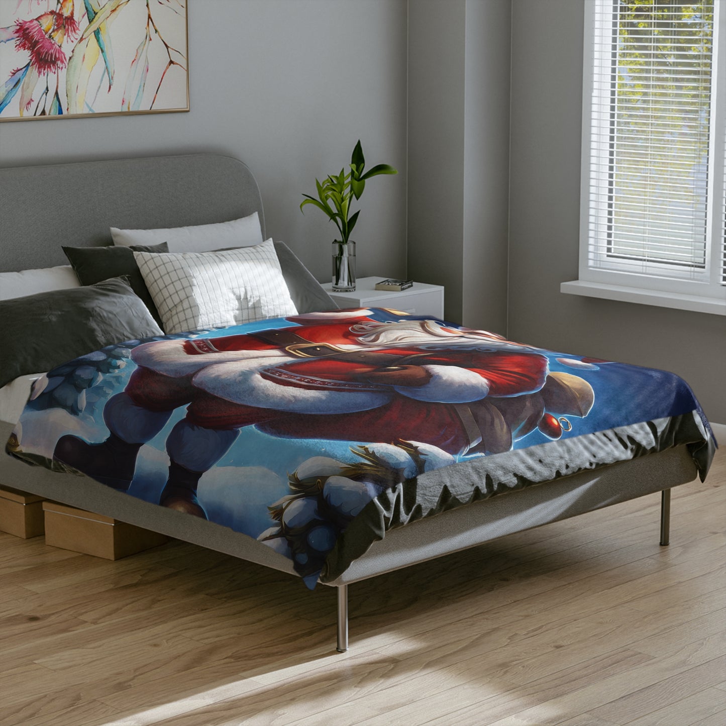 Santa Claus Plush Blanket