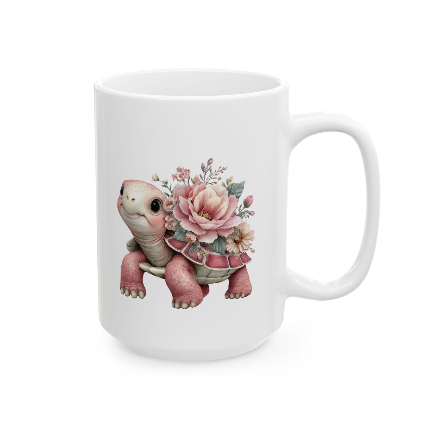 Cute Pink Turtle Coffee Mug