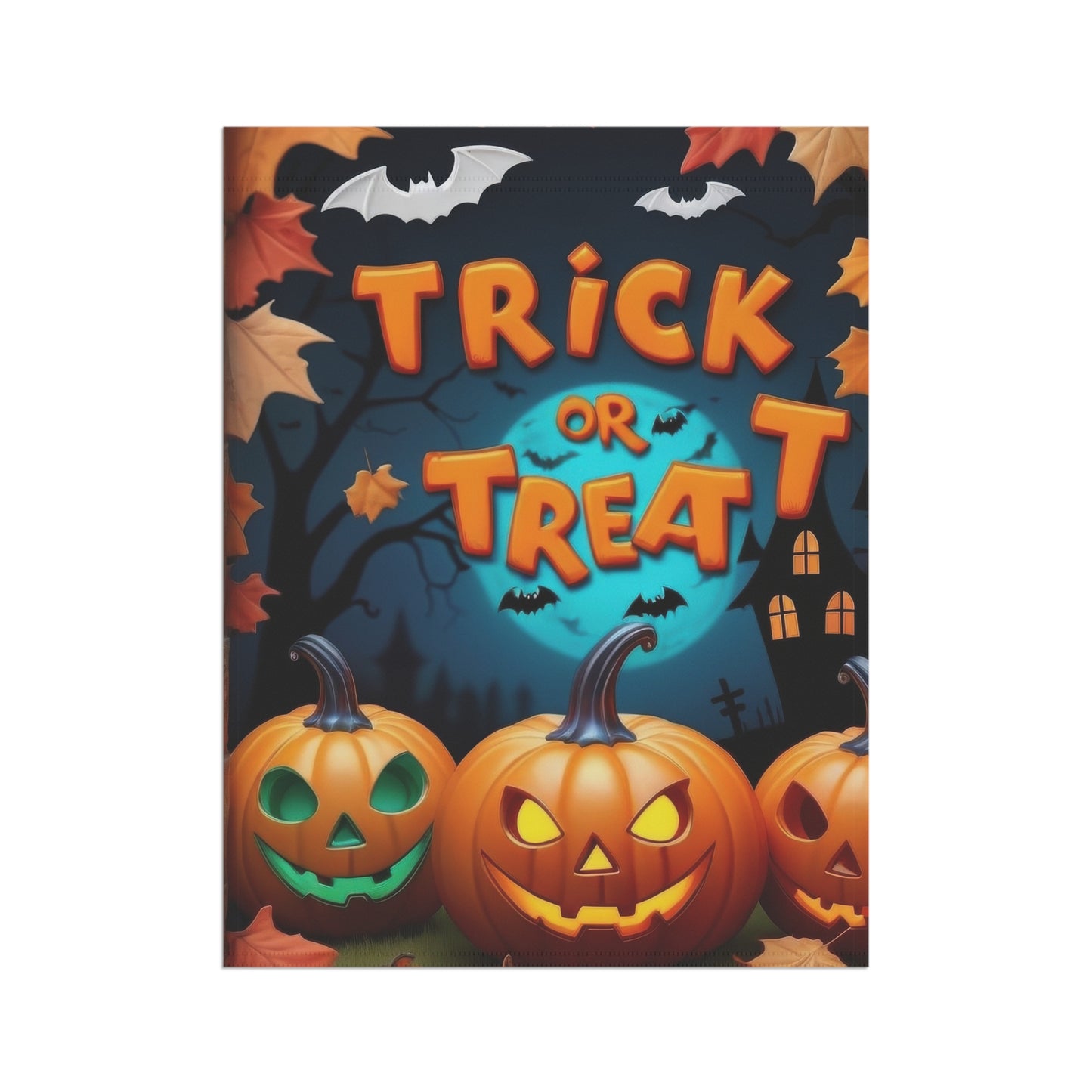 Trick or Treat Halloween Garden Flag/House Banner
