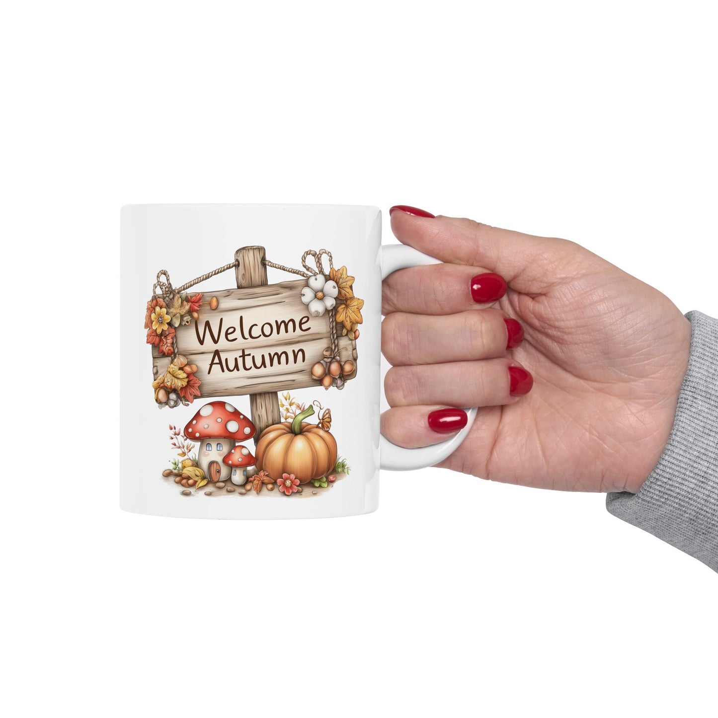 Welcome Autumn Coffee Mug