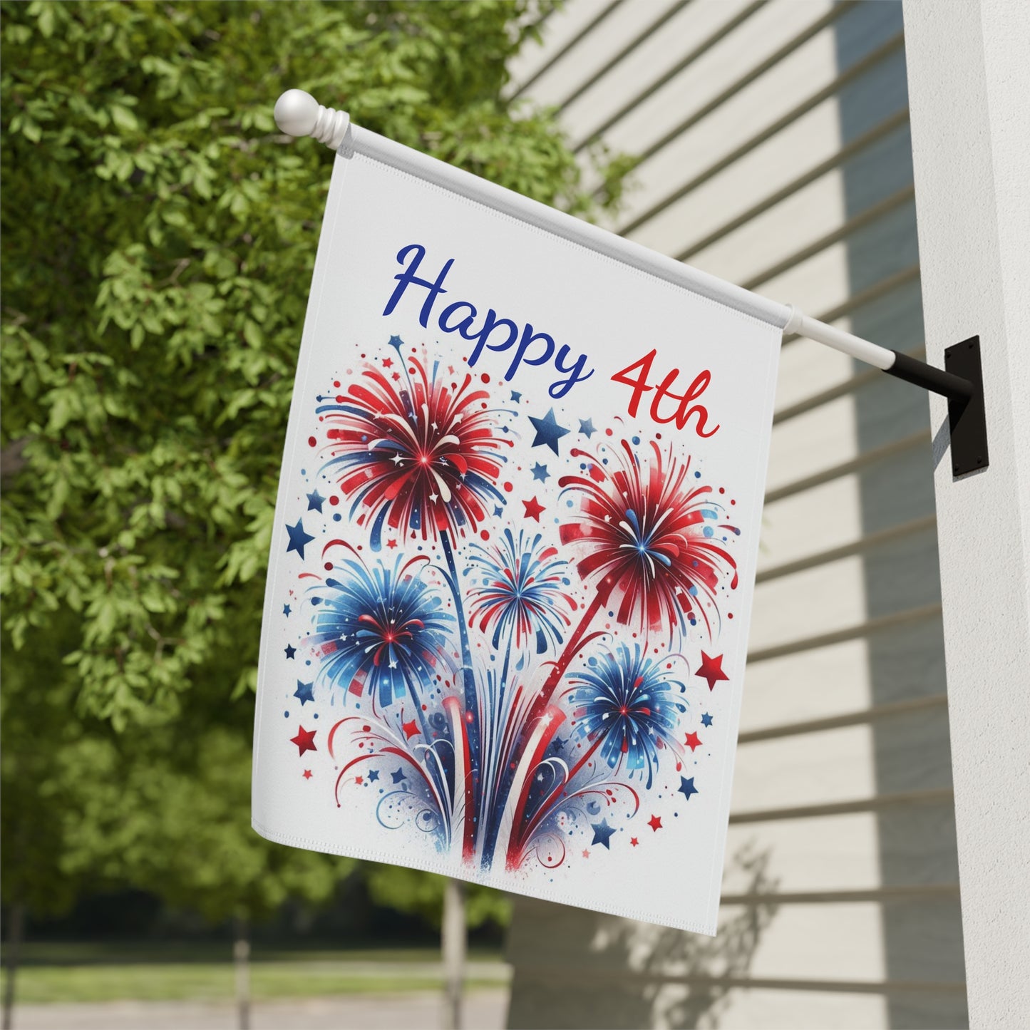 Independence Day Garden Flag