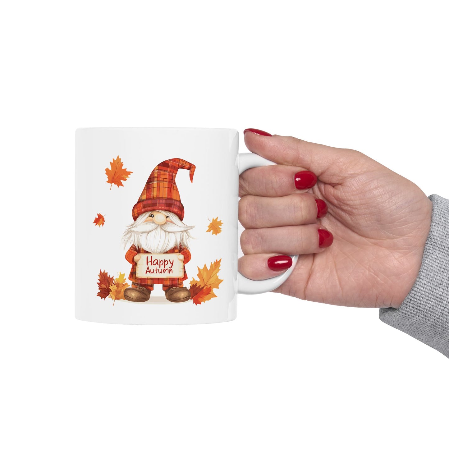 Happy Autumn Gnome Coffee Mug
