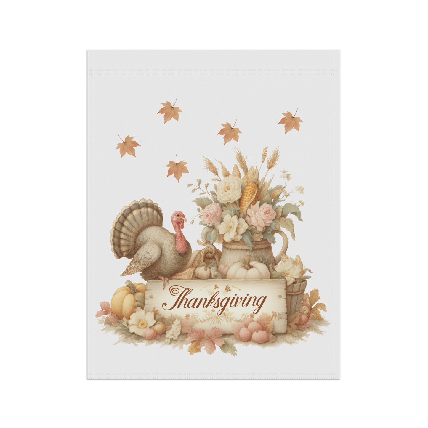 Happy Thanksgiving Garden Flag