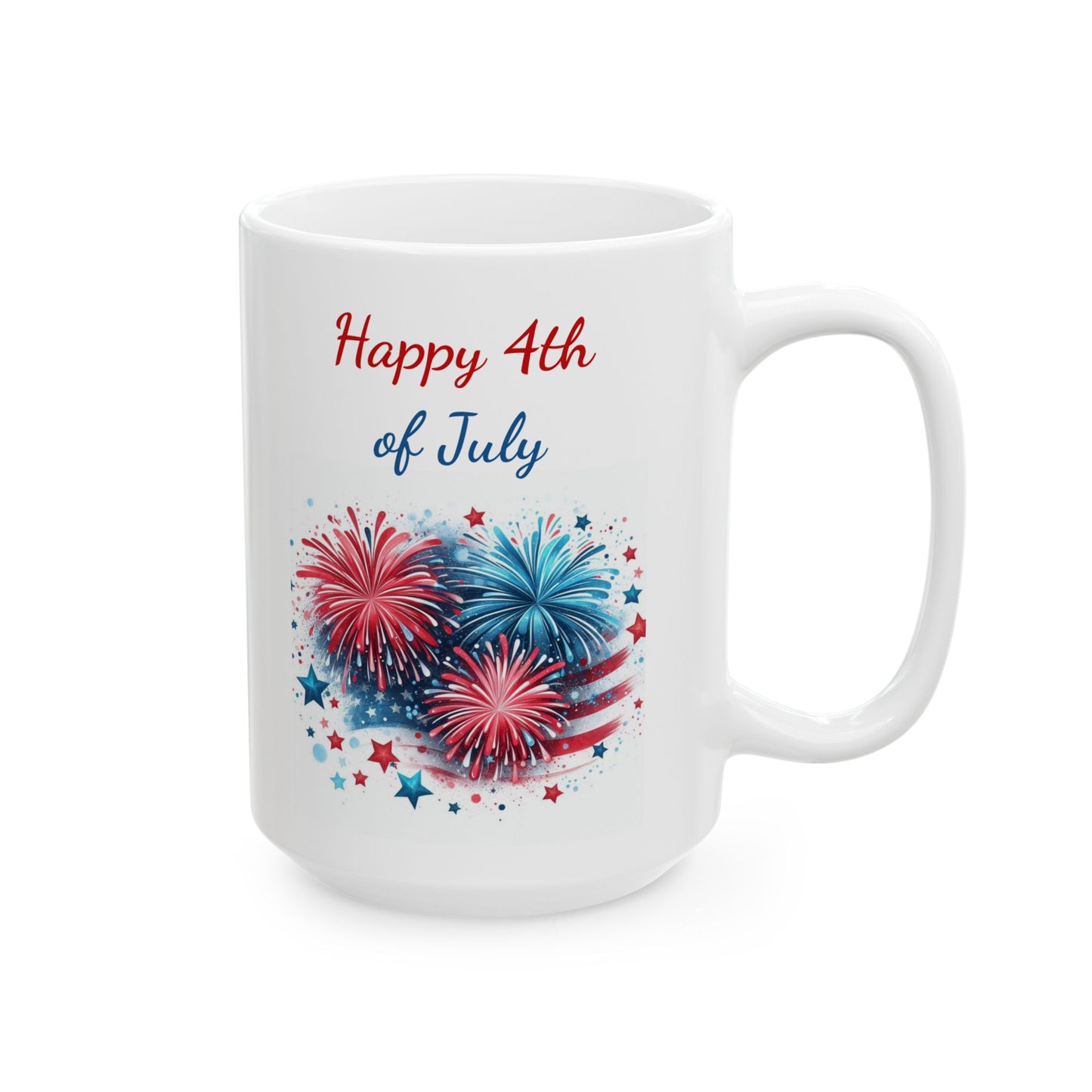 Happy 4th of July Patriotic Coffee Mug