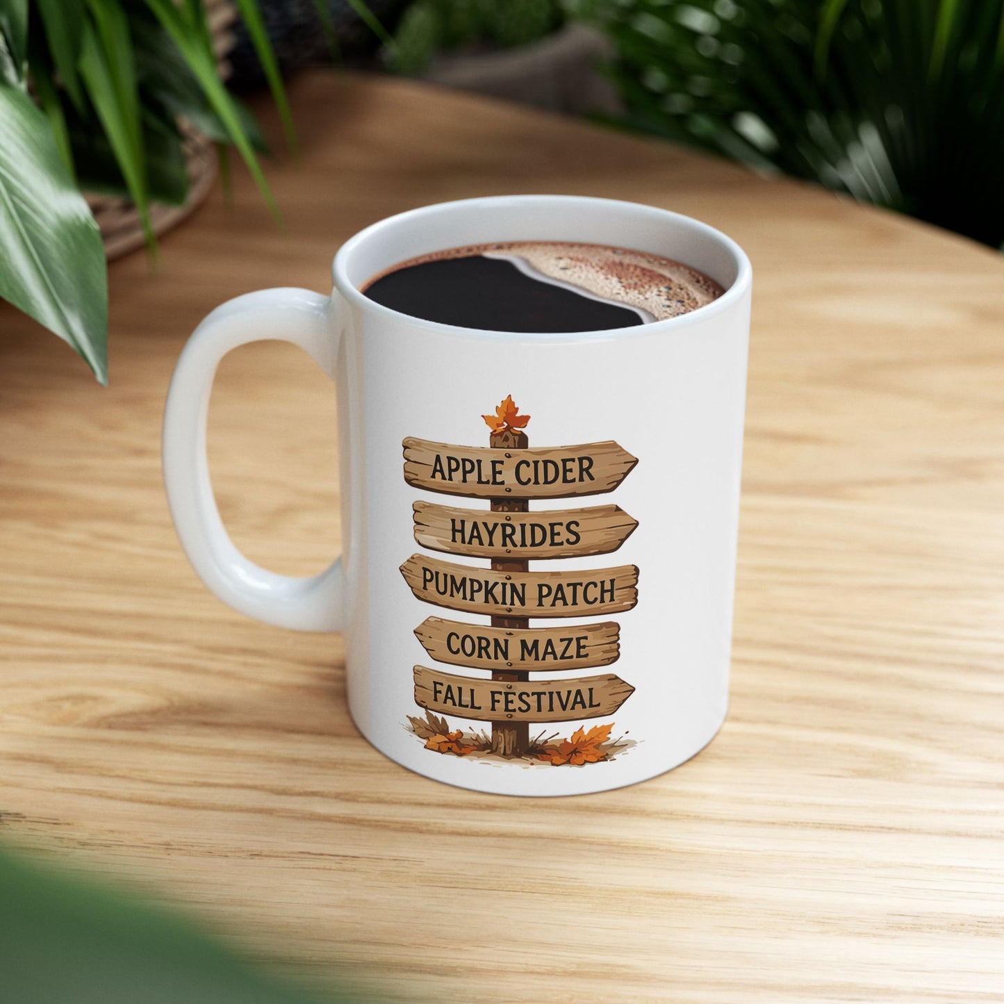 Cute Fall Sign Coffee Mug