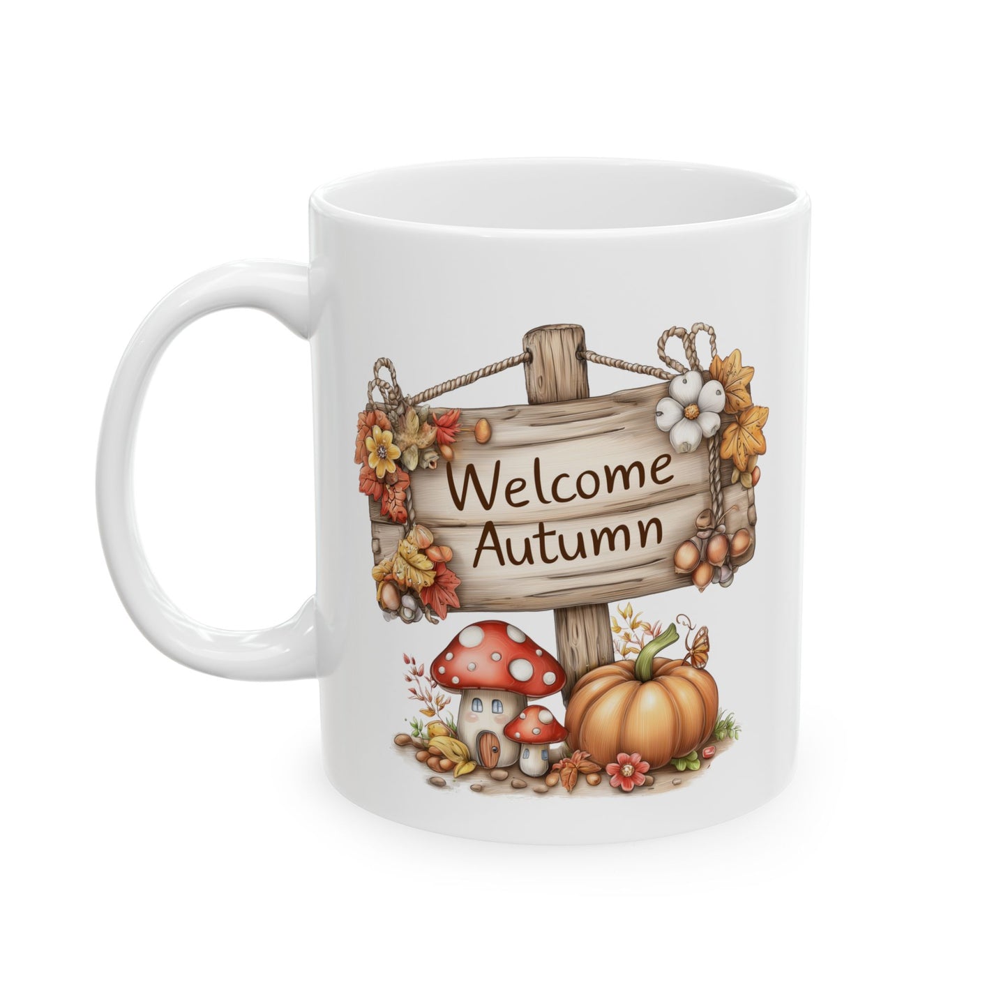 Welcome Autumn Coffee Mug