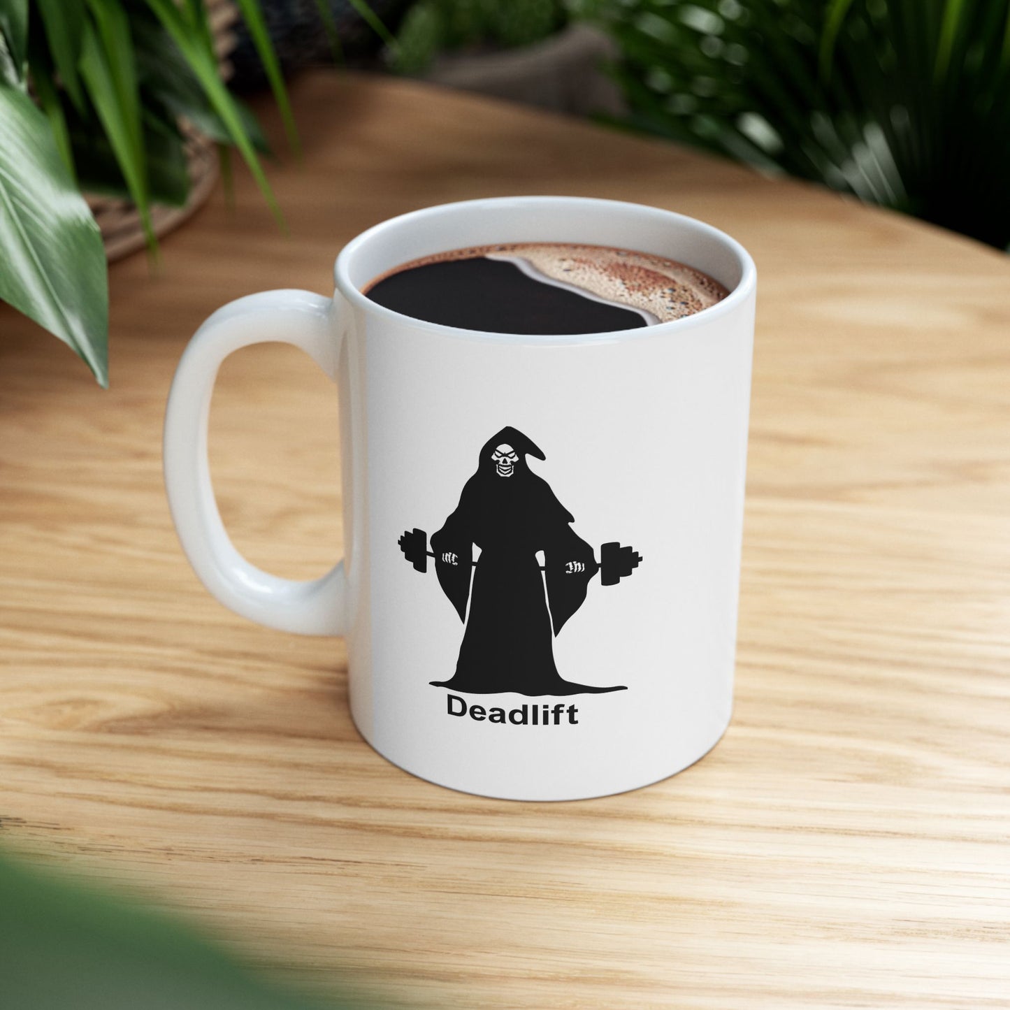 Deadlift Grim Reaper Coffee Mug