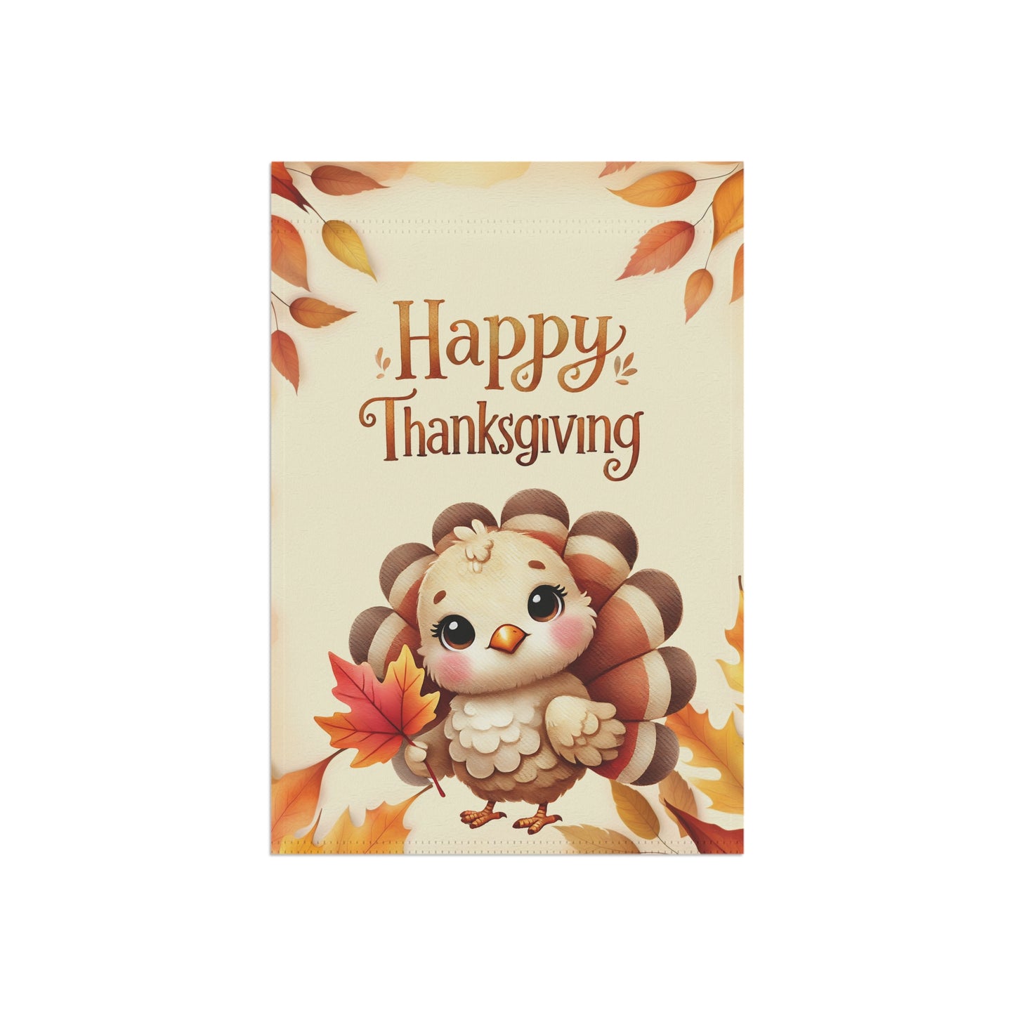 Happy Thanksgiving Garden Flag