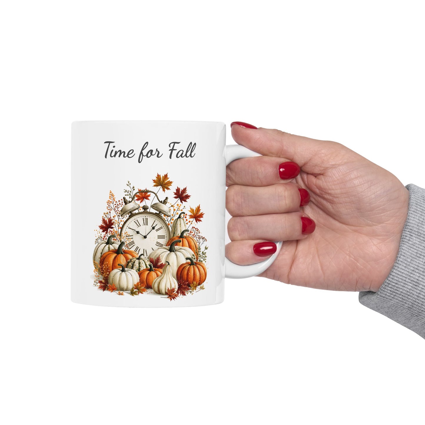 Time for Fall Ceramic Mug