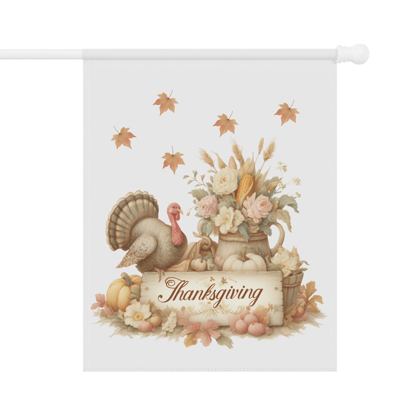 Happy Thanksgiving Garden Flag