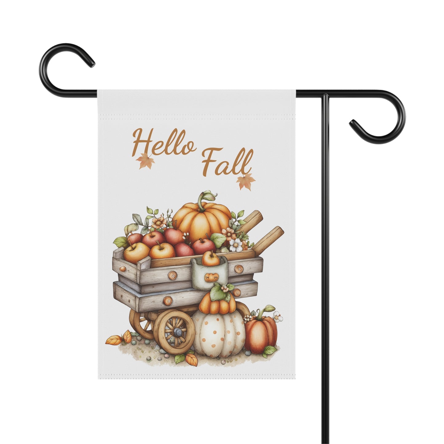 Hello Fall Garden Flag