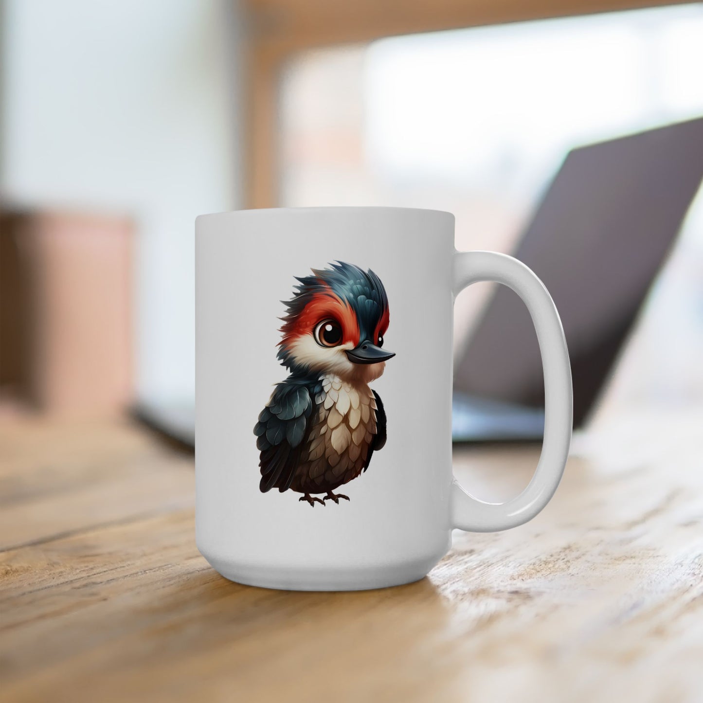 Funny Baby Woodpecker Coffee Mug