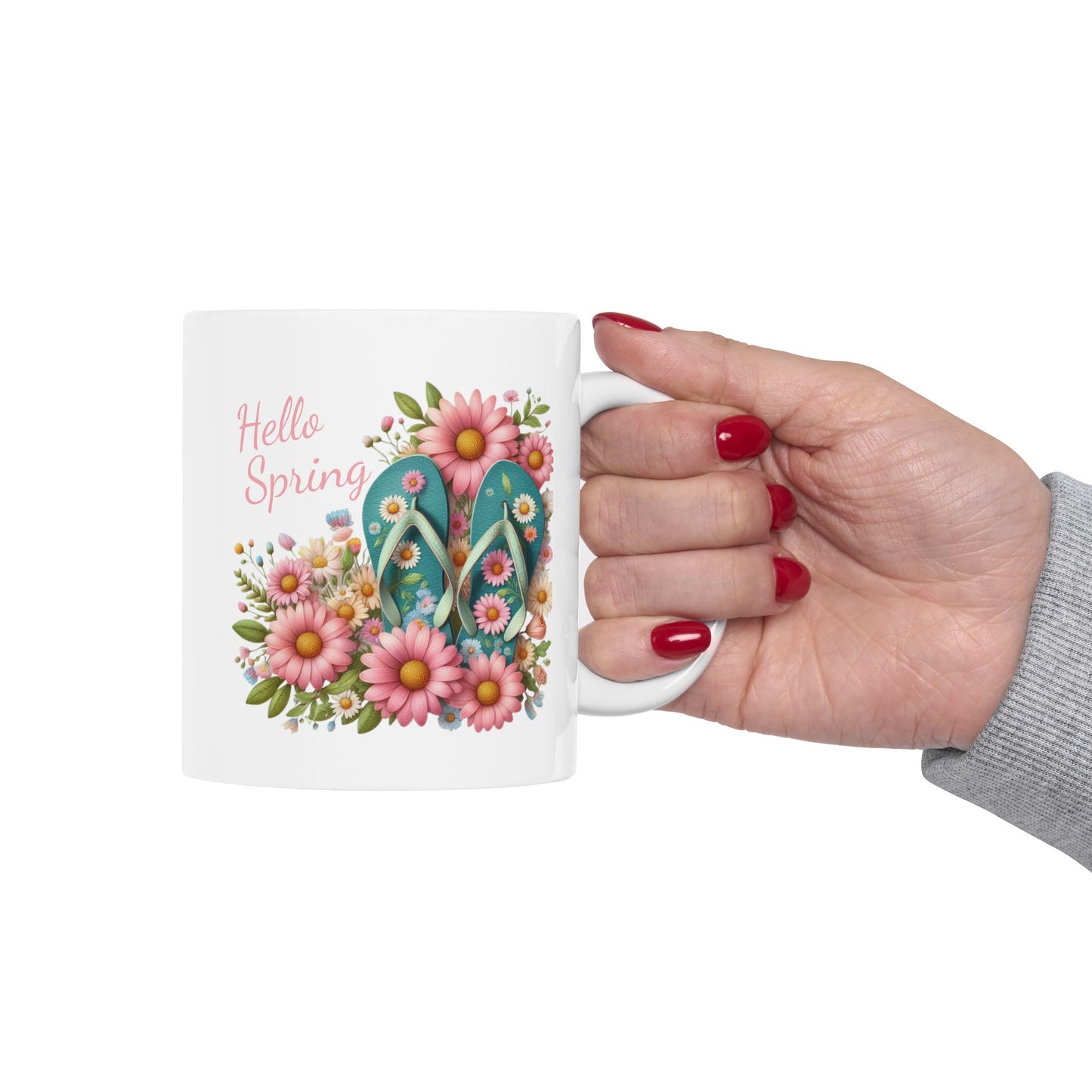 Cute Flip Flops Spring Coffee Mug