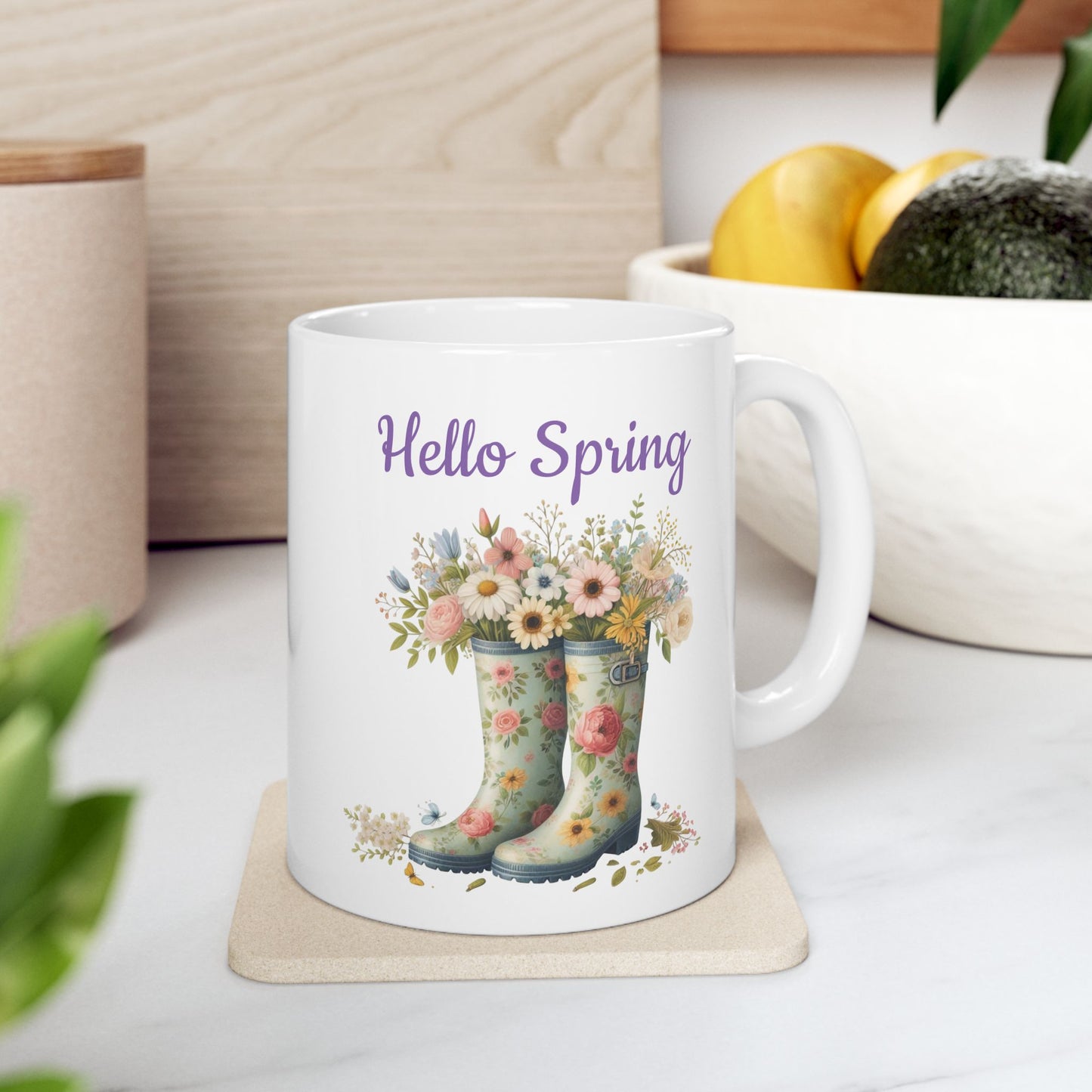 Whimsical Rain Boots Mug