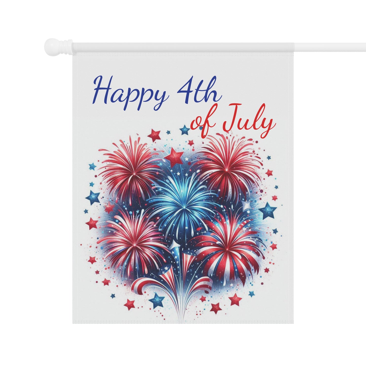 Red, White, and Blue Patriotic Garden Flag