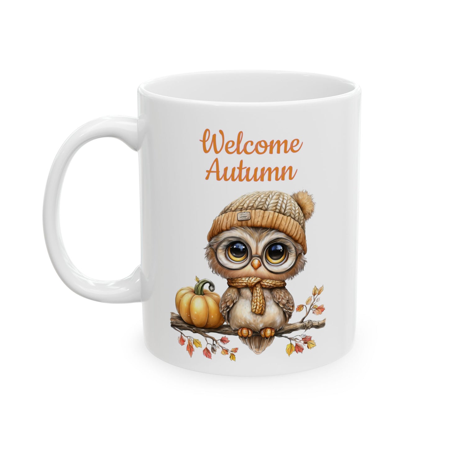 Autumn Owl Coffee Mug