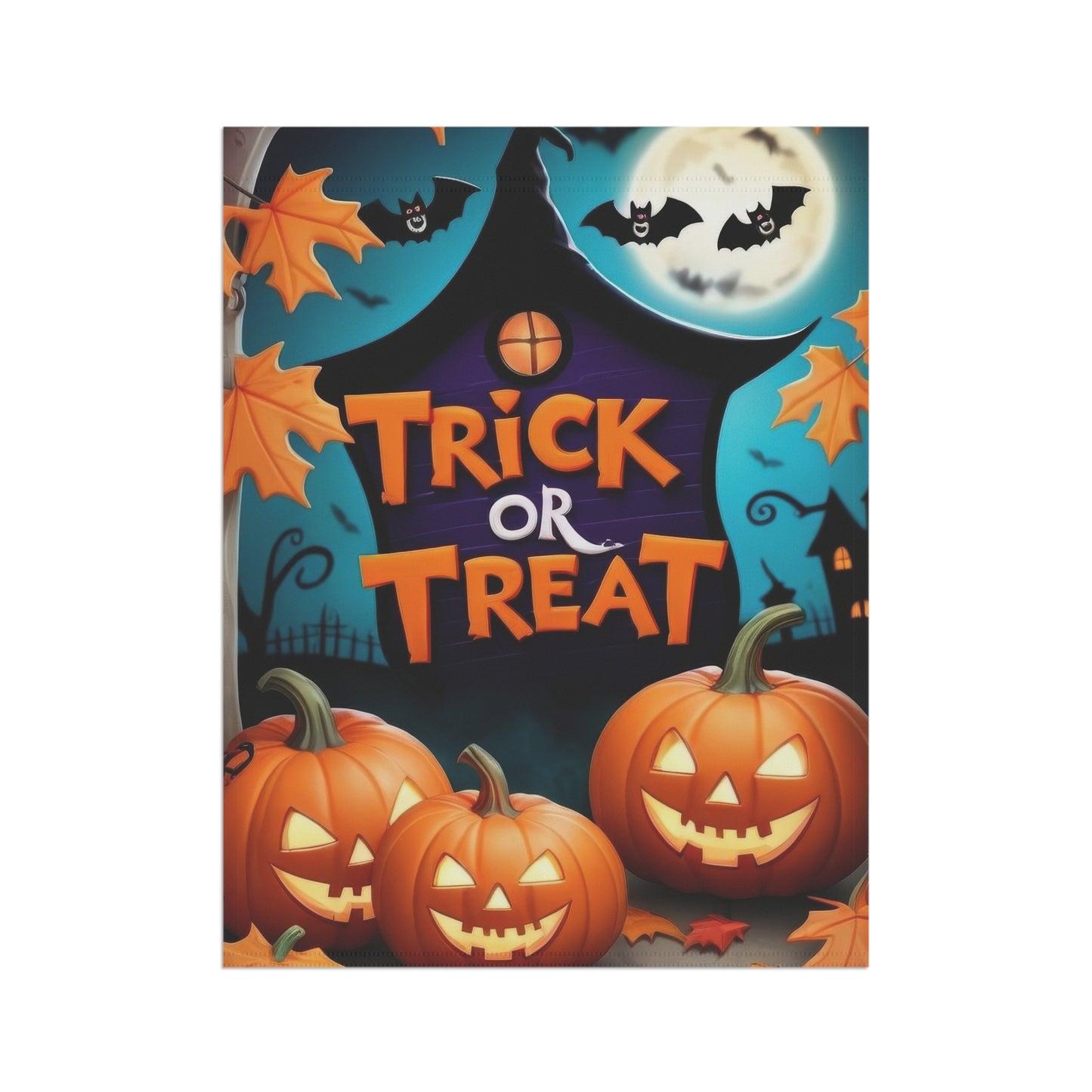 Trick or Treat Halloween Garden Flag