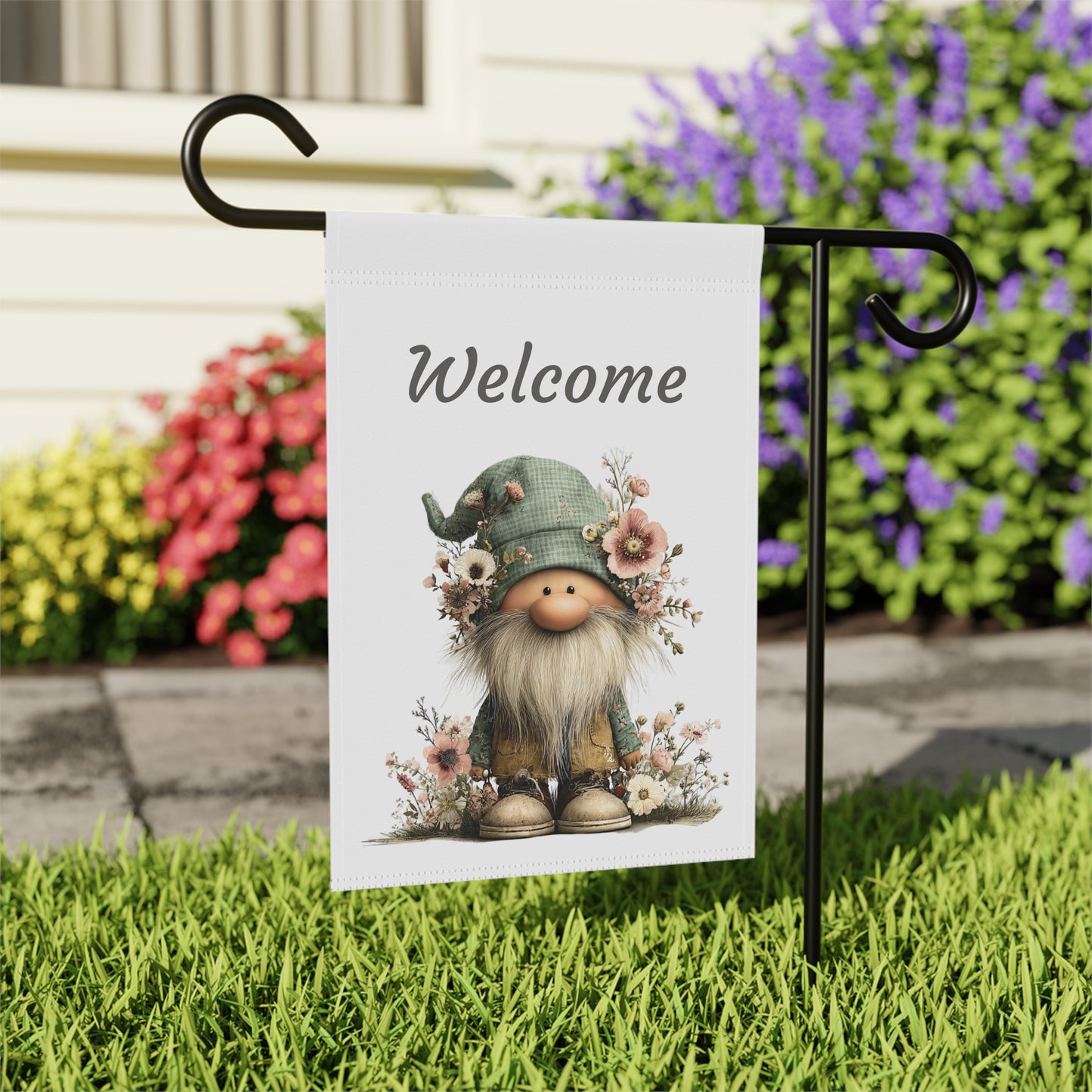 Gnome Garden Flag