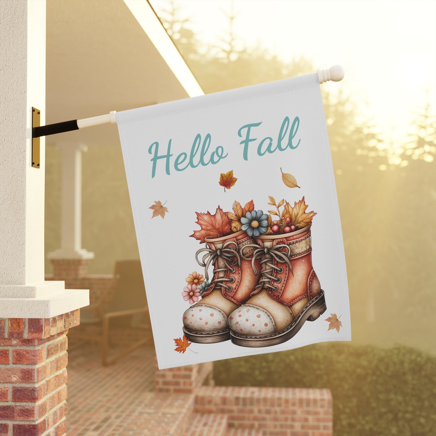 Cute Fall/Autumn Garden Flag