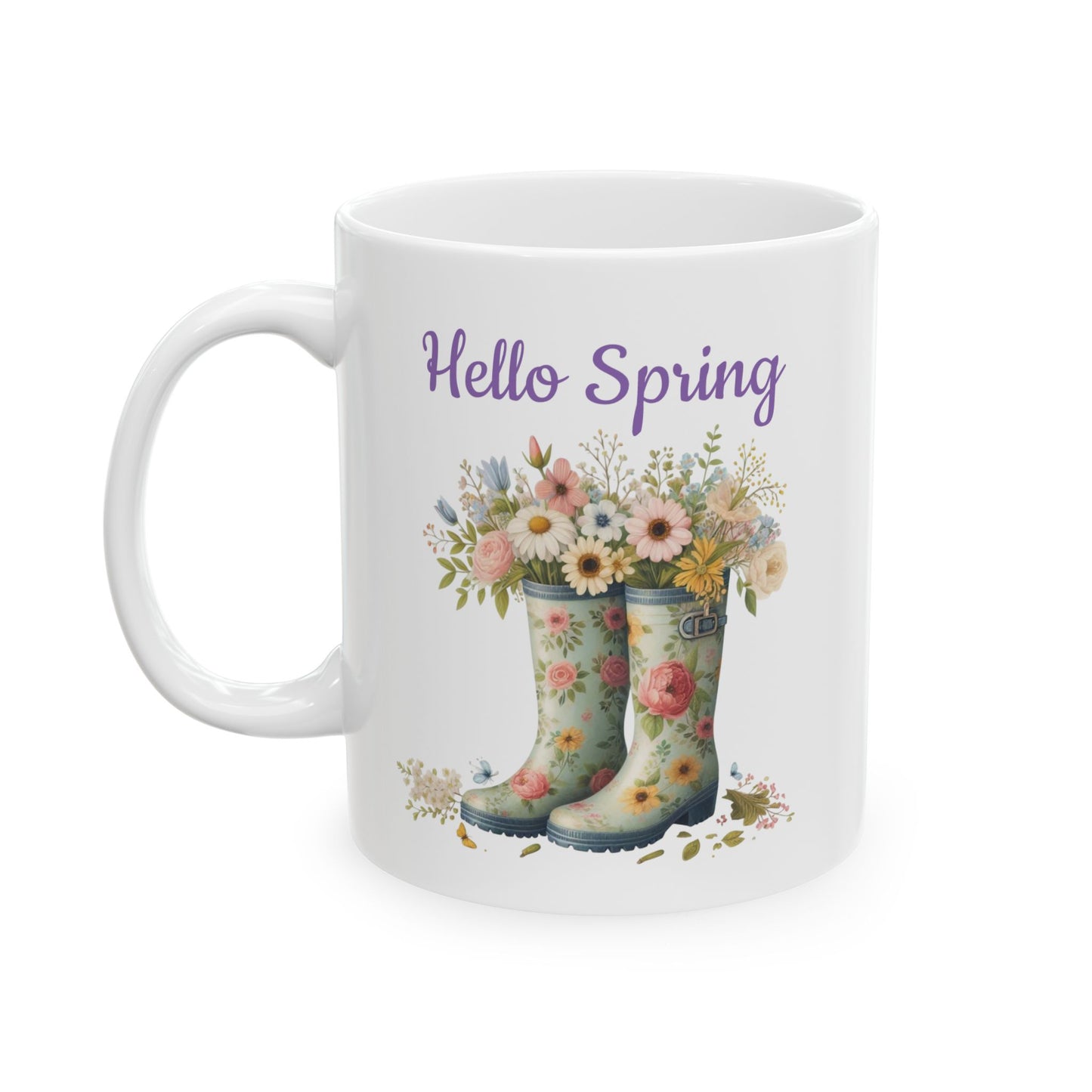 Whimsical Rain Boots Mug