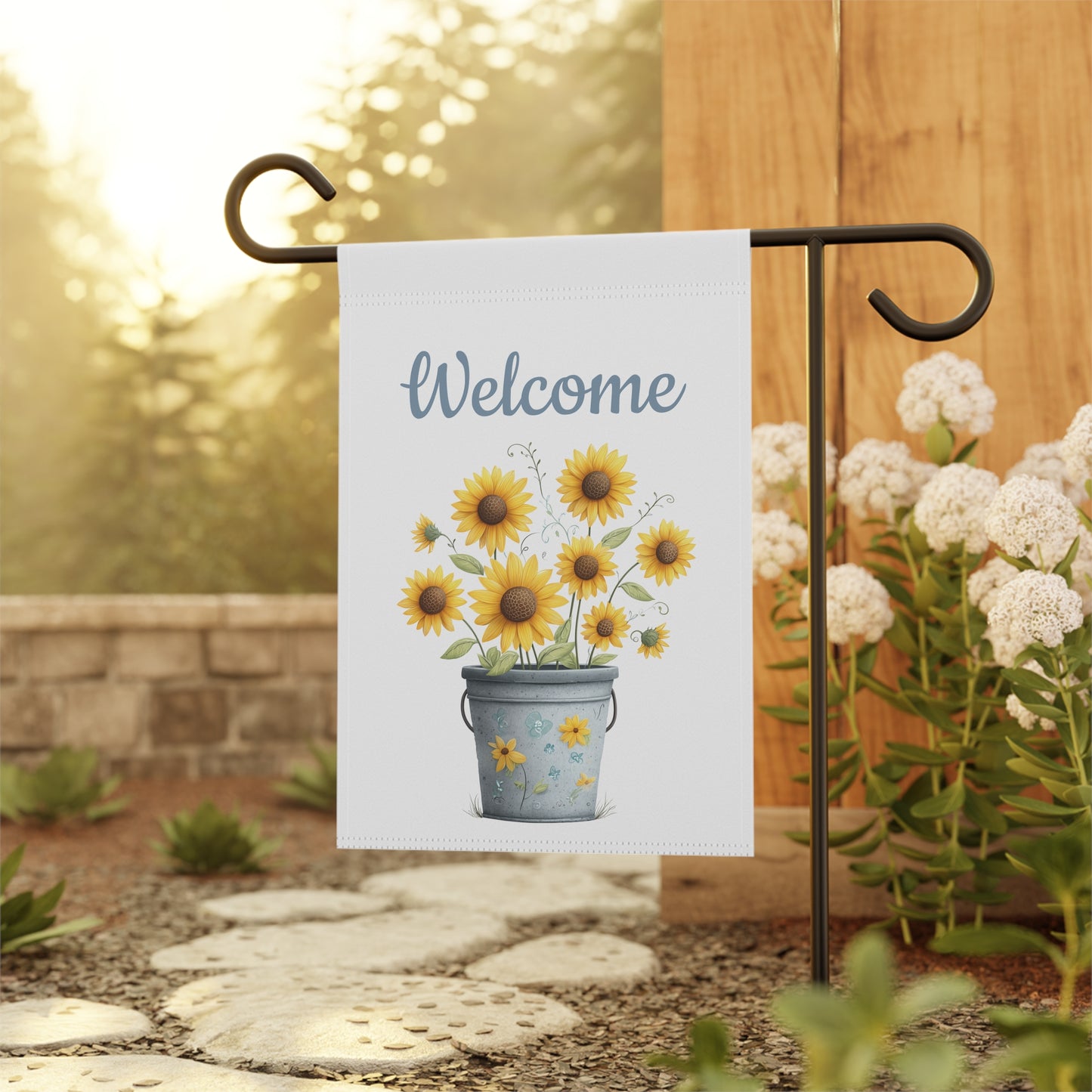 Rustic Farmhouse Garden Flag