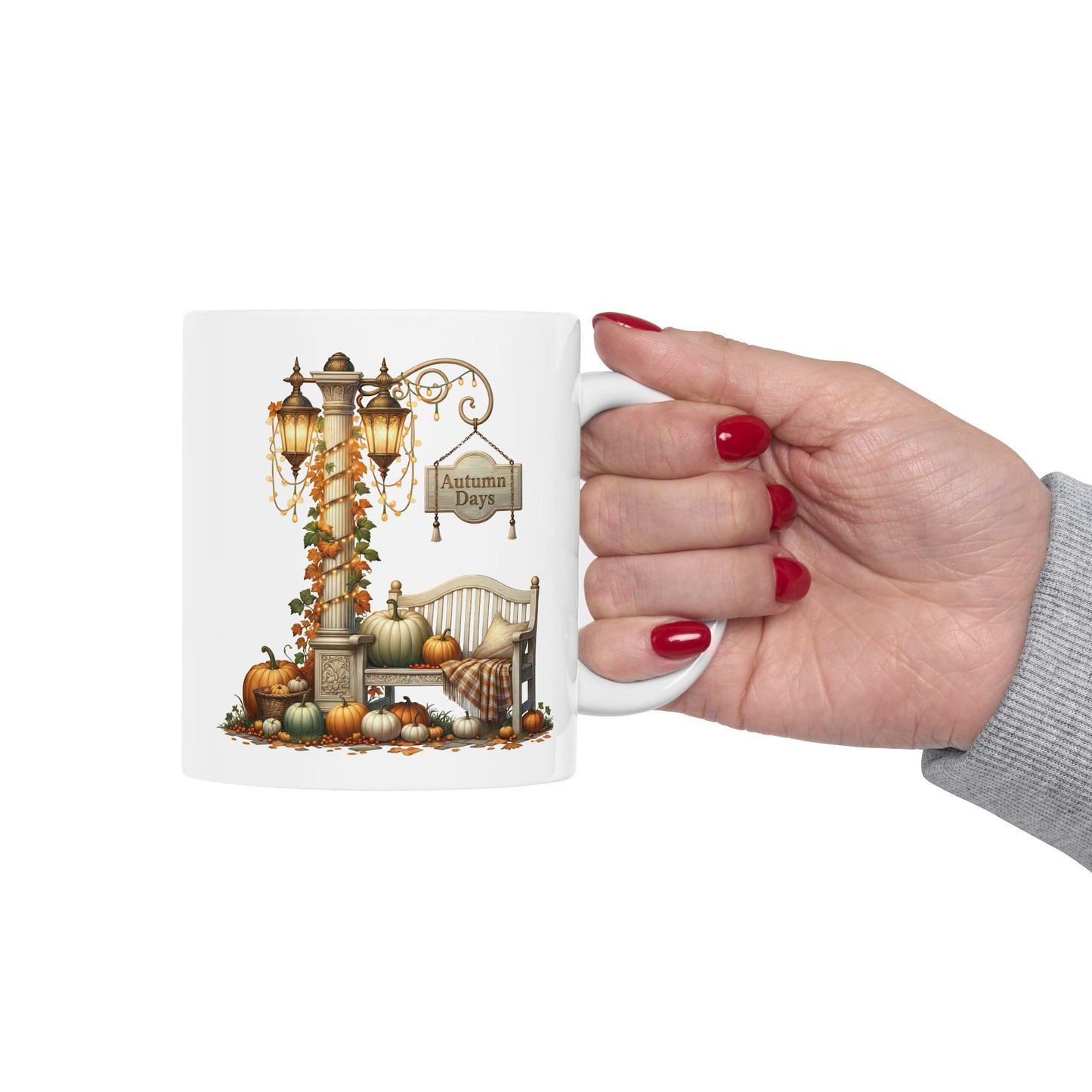Autumn Days Cozy Coffee Mug