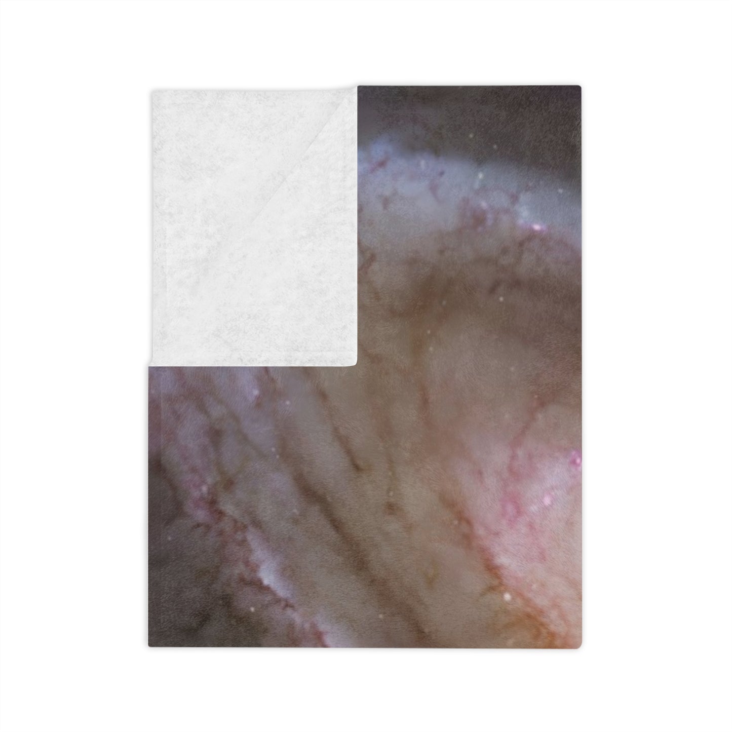 Deep Space Galaxy Velveteen Throw