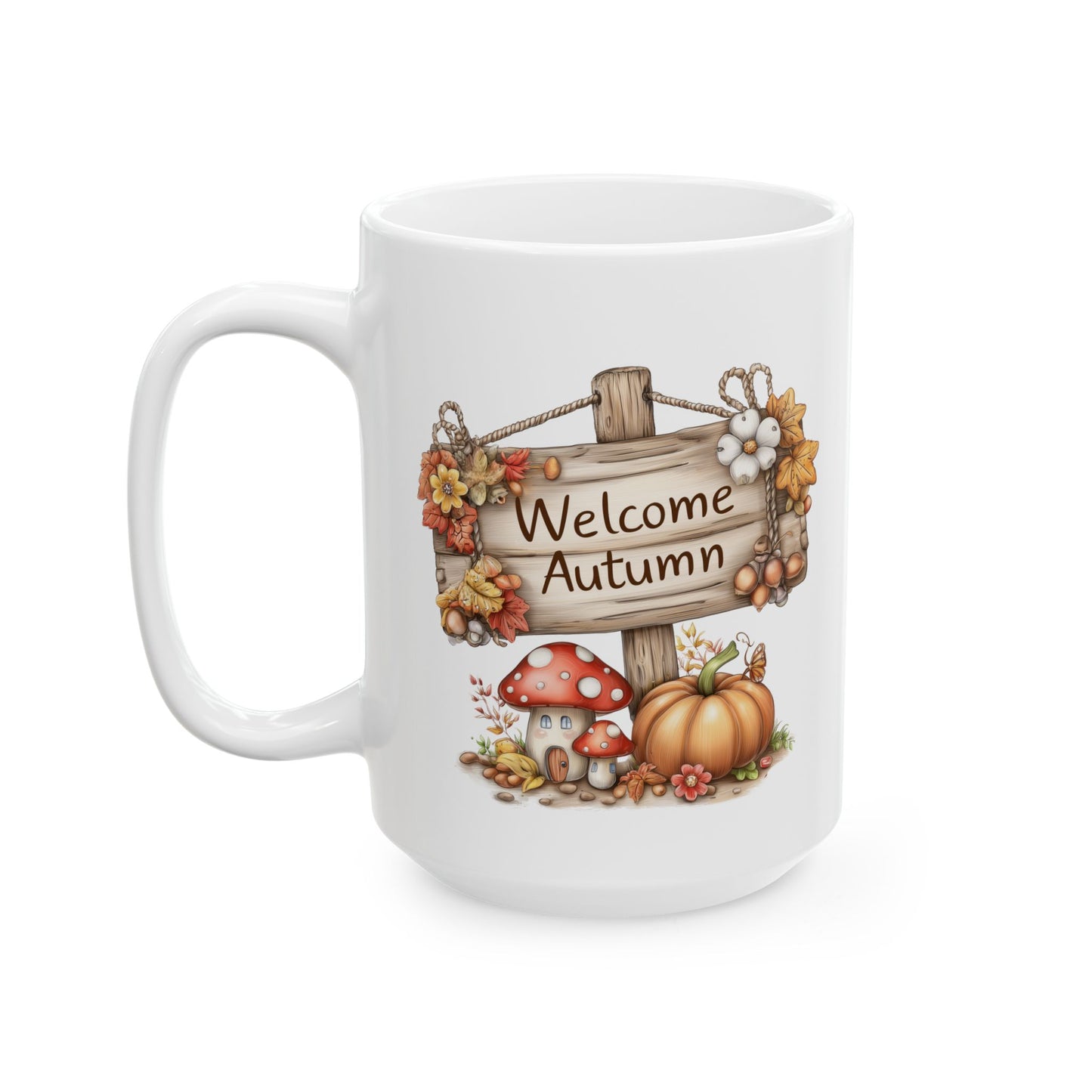Welcome Autumn Coffee Mug