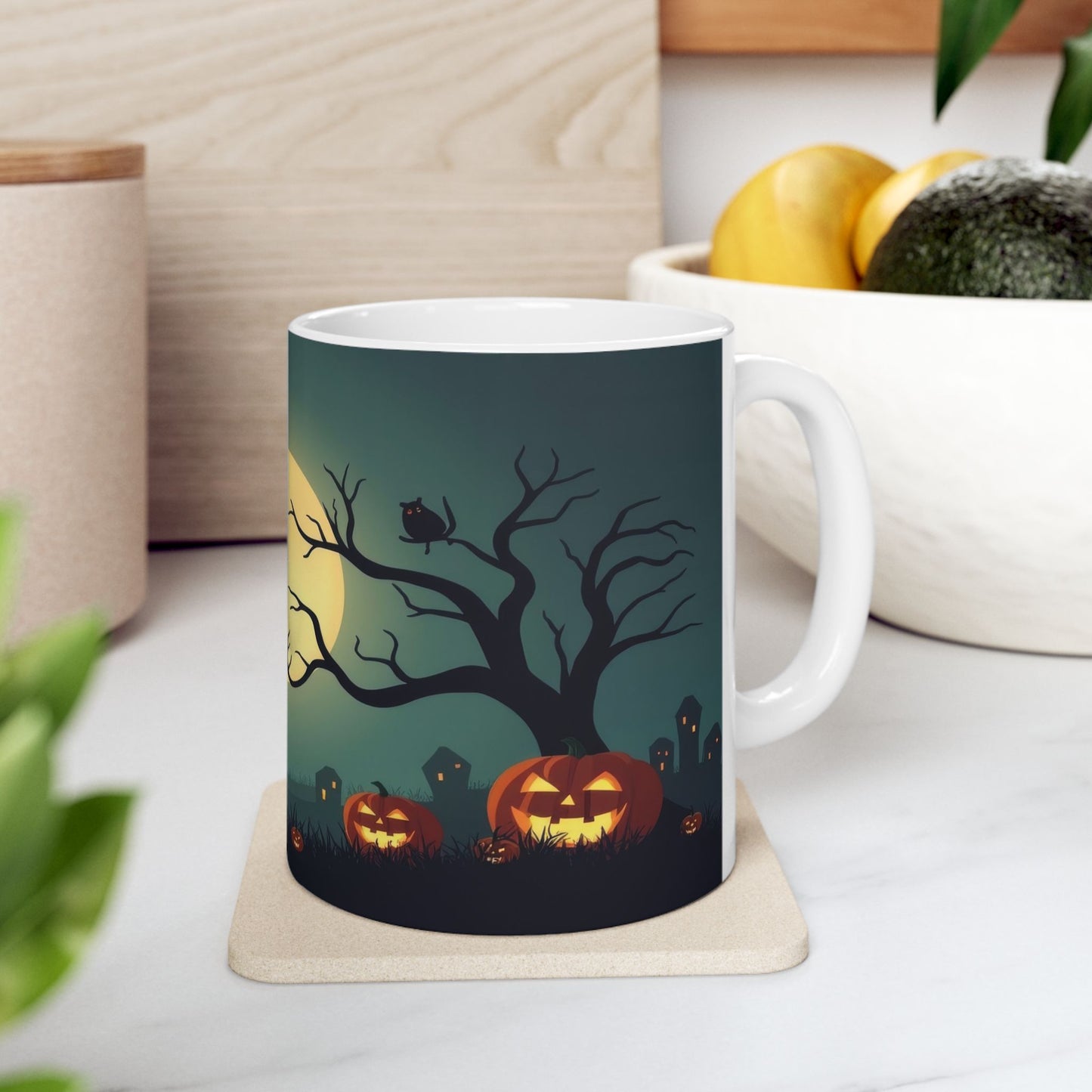 Gothic Twilight Scene Coffee Cup