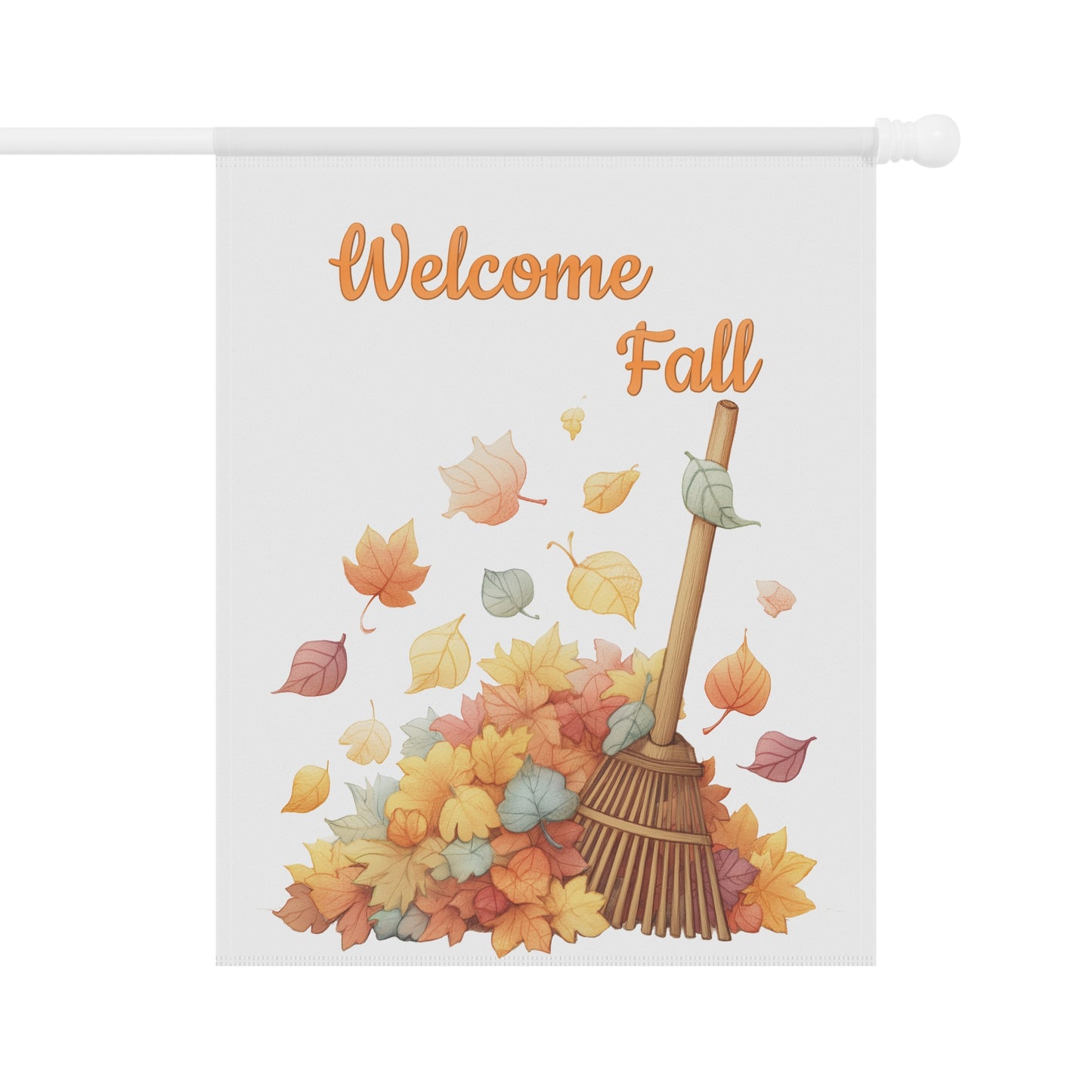Cute Welcome Fall Garden Flag