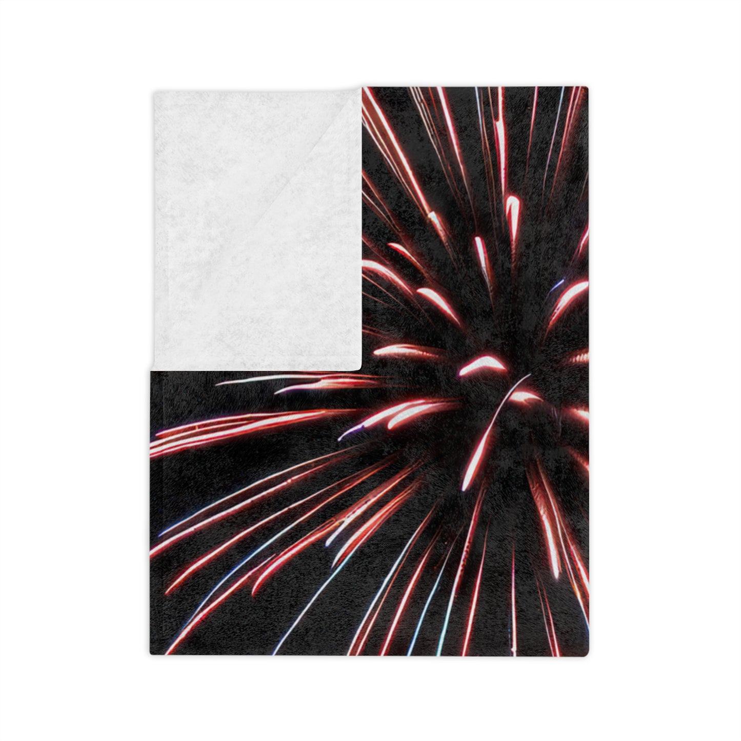 4th of July Fireworks Plush Blanket