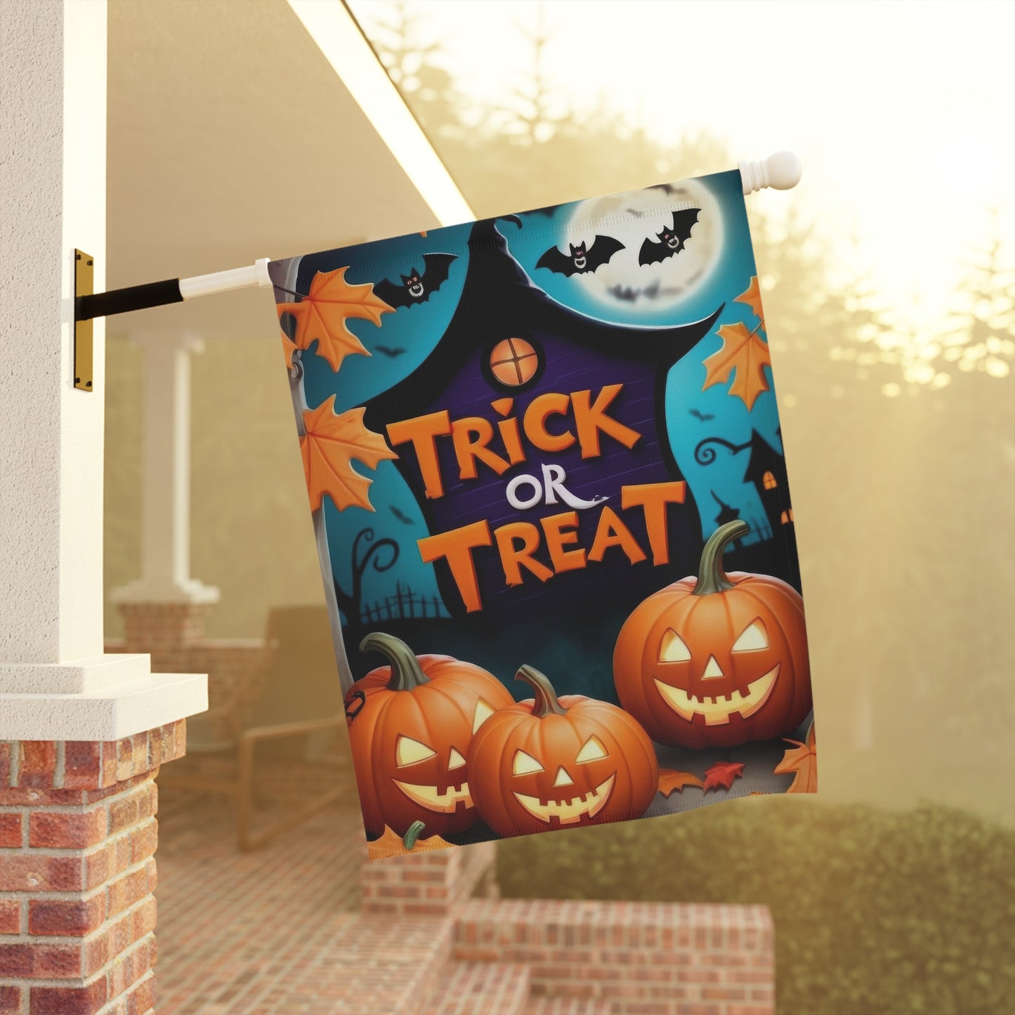 Trick or Treat Halloween Garden Flag