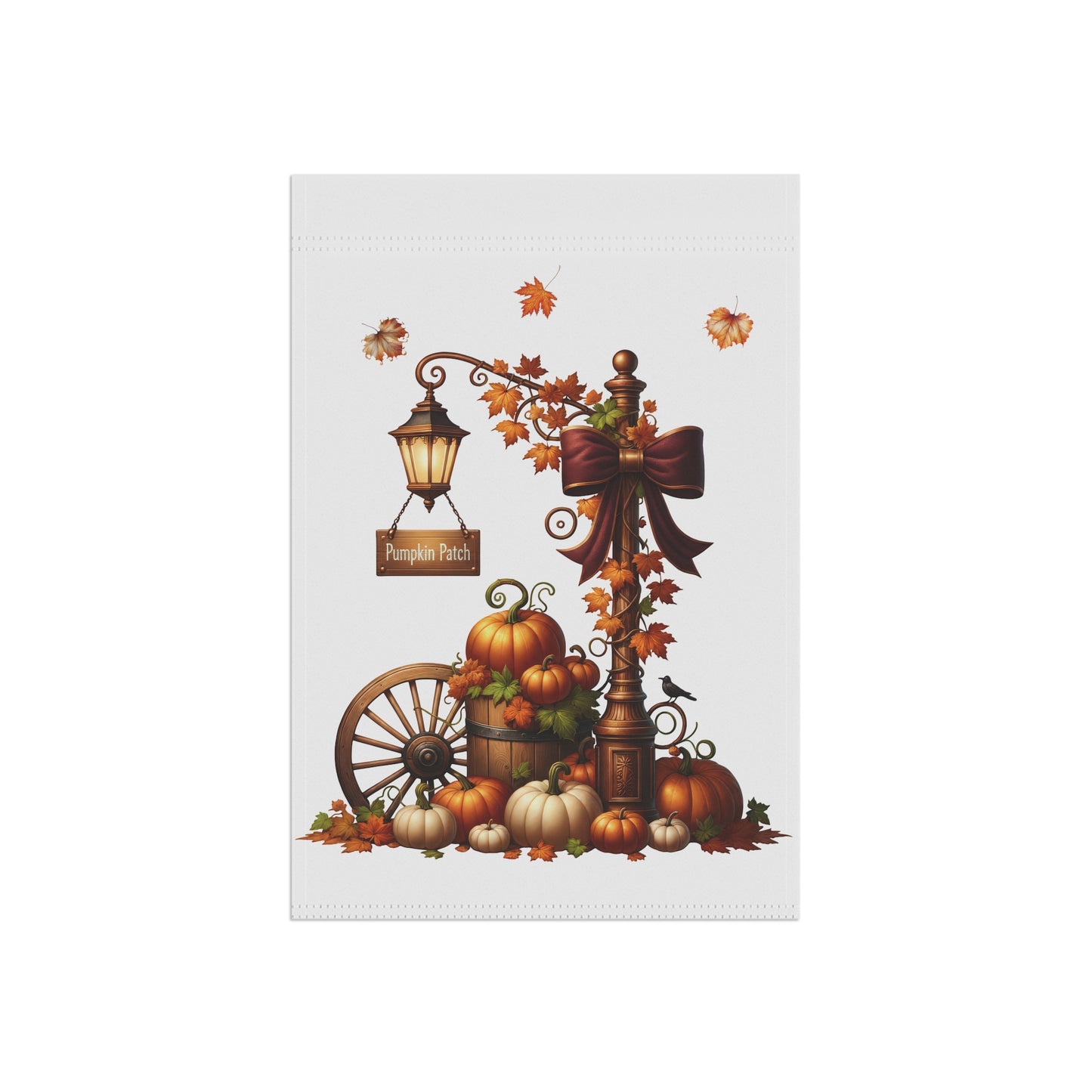 Pumpkin Patch Fall Garden Flag
