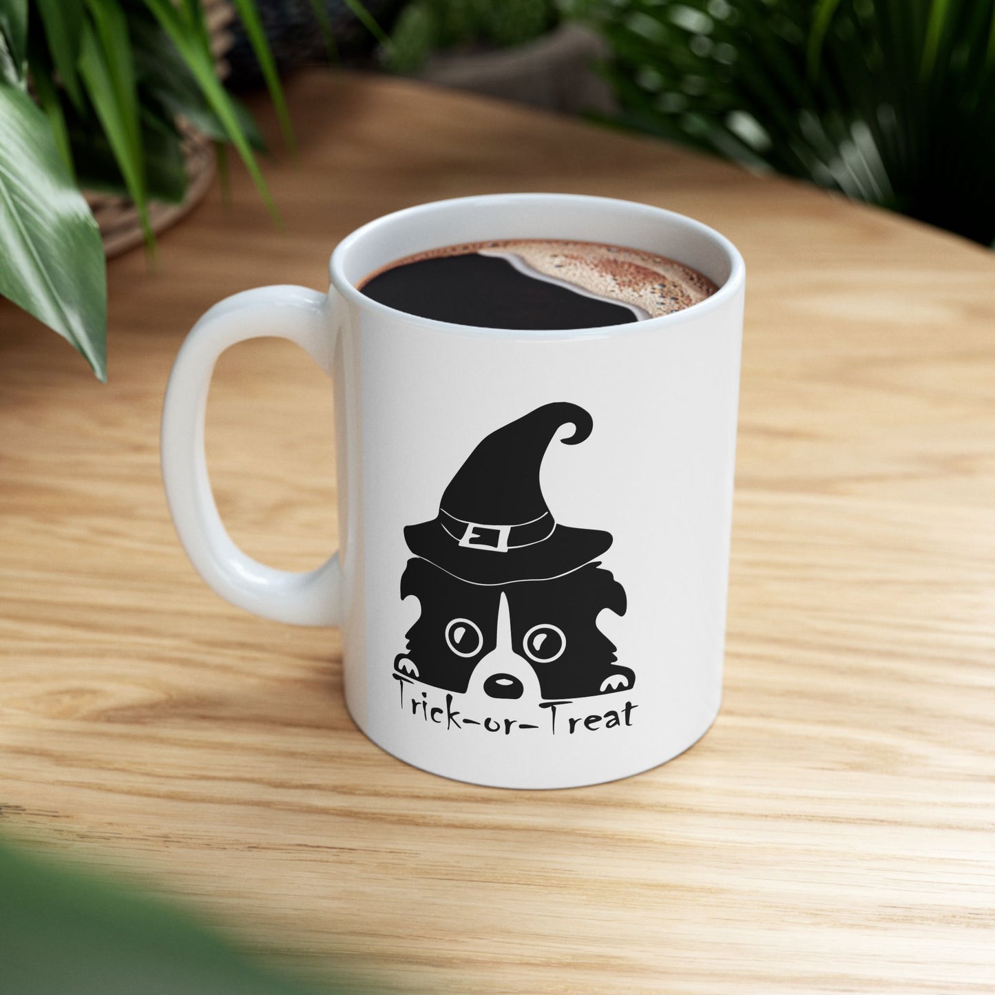 Cute Halloween Dog Coffee Mug