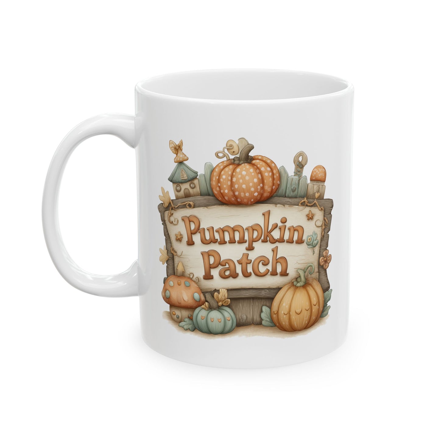 Whimsical Ceramic Mug
