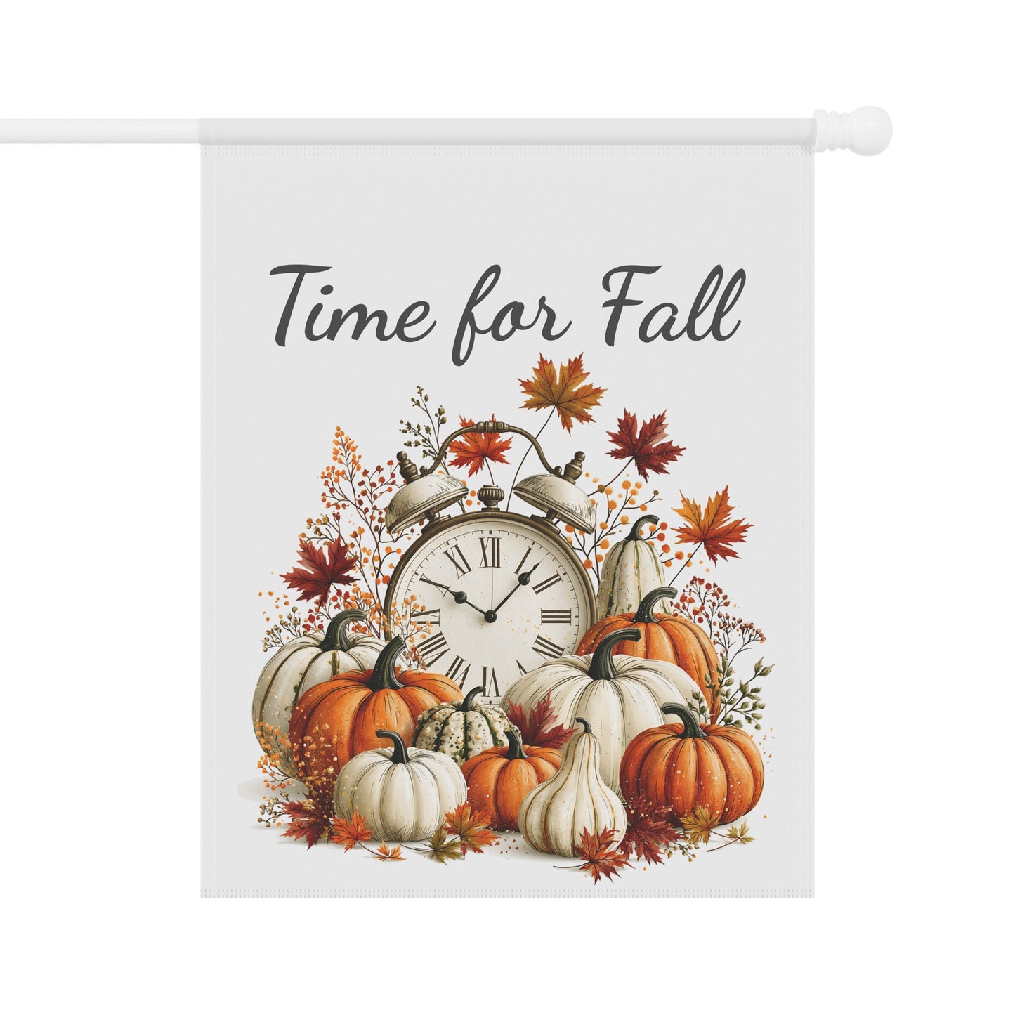 Time for Fall Vintage Garden Flag