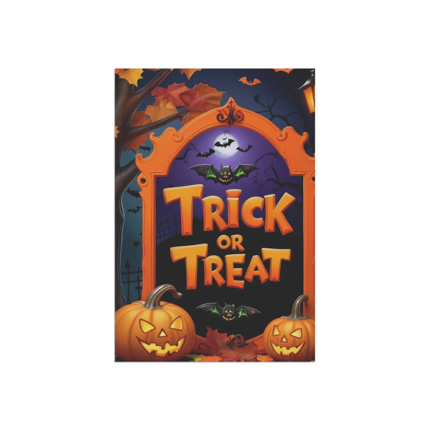 Trick or Treat Halloween Garden Flag/House Banner